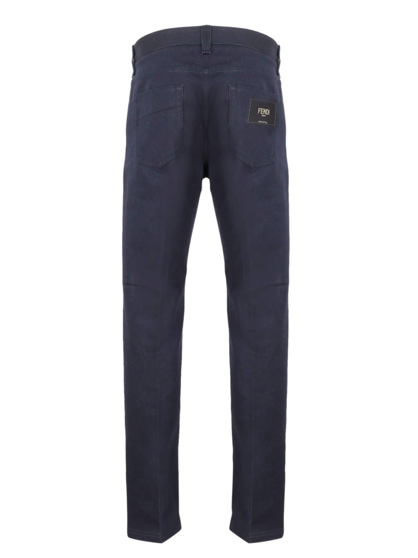 Fendi Denim Roma Regular Jeans - Men in Blue for Men - Save 61% | Lyst