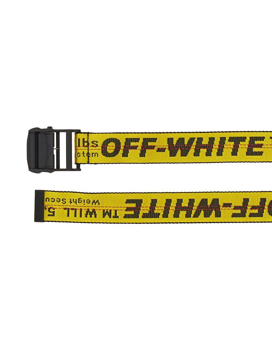 OFF-WHITE 2.0 Industrial Belt Yellow/Black