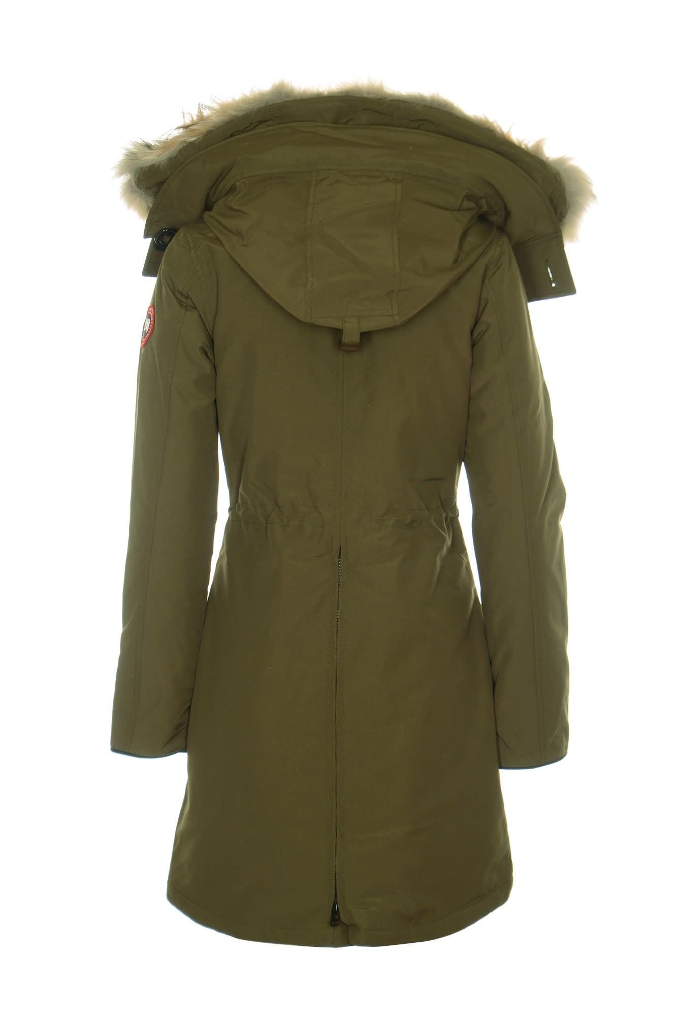Canada Goose Rossclair Parka in Green | Lyst