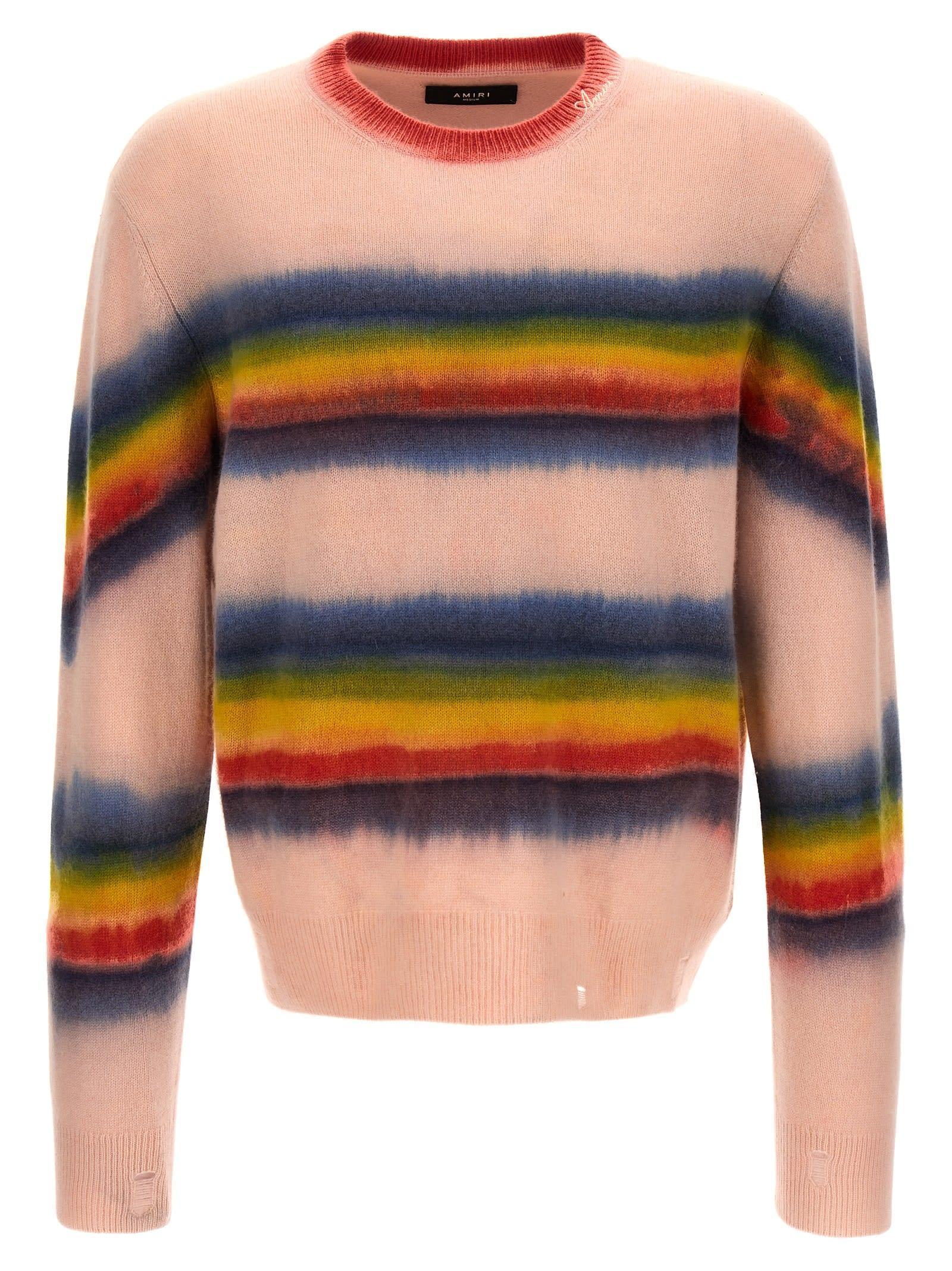 Amiri 2025 rainbow cardigan