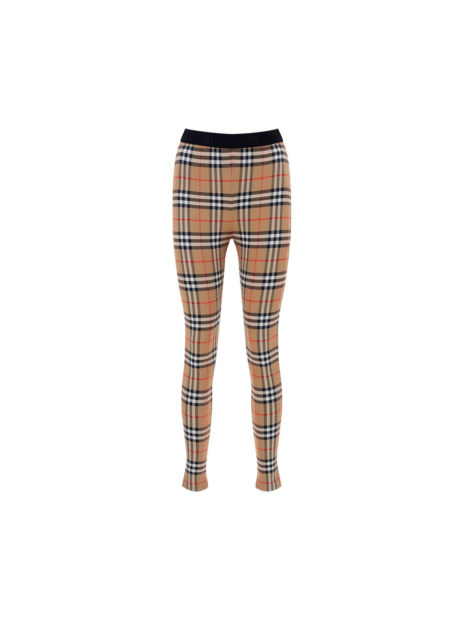 Burberry Leggings in White Lyst