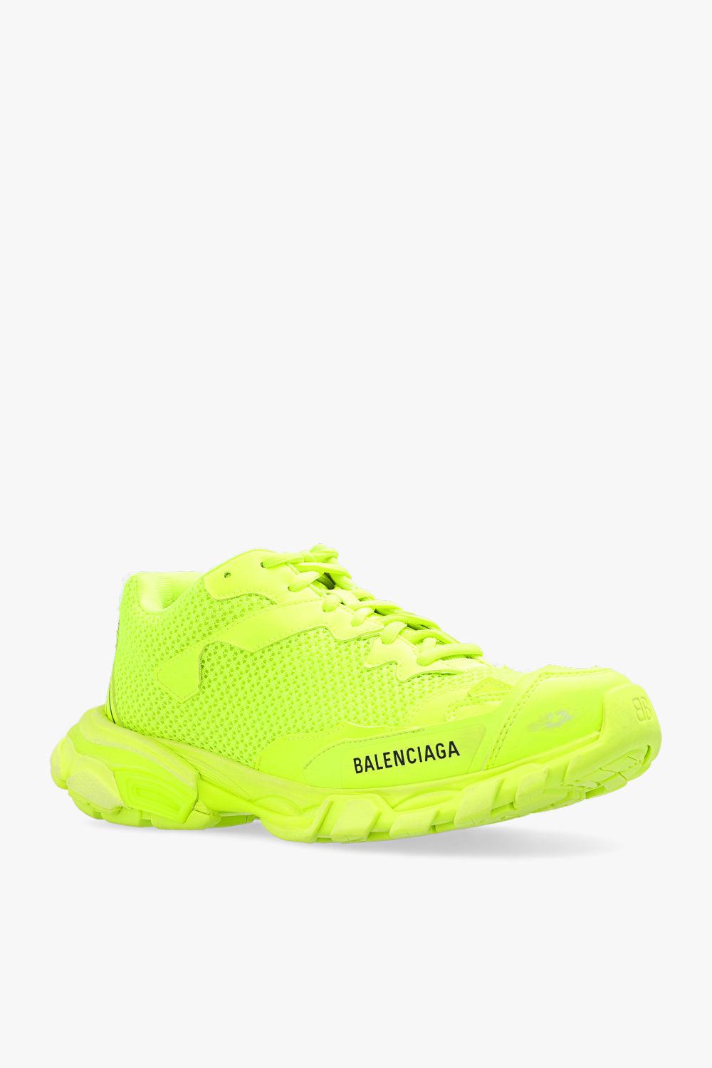 Balenciaga Multicolor Leather and Mesh Triple S Sneakers Size 38 Balenciaga