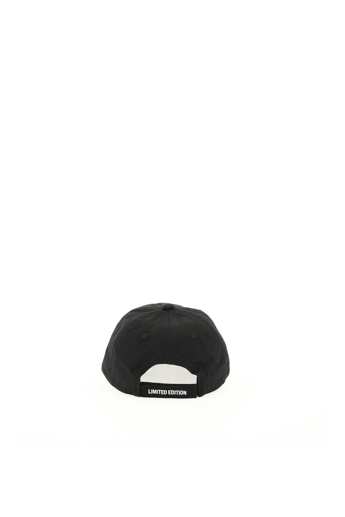 Vetements Baseball Cap With Embroidered Logo in Black for Men | Lyst