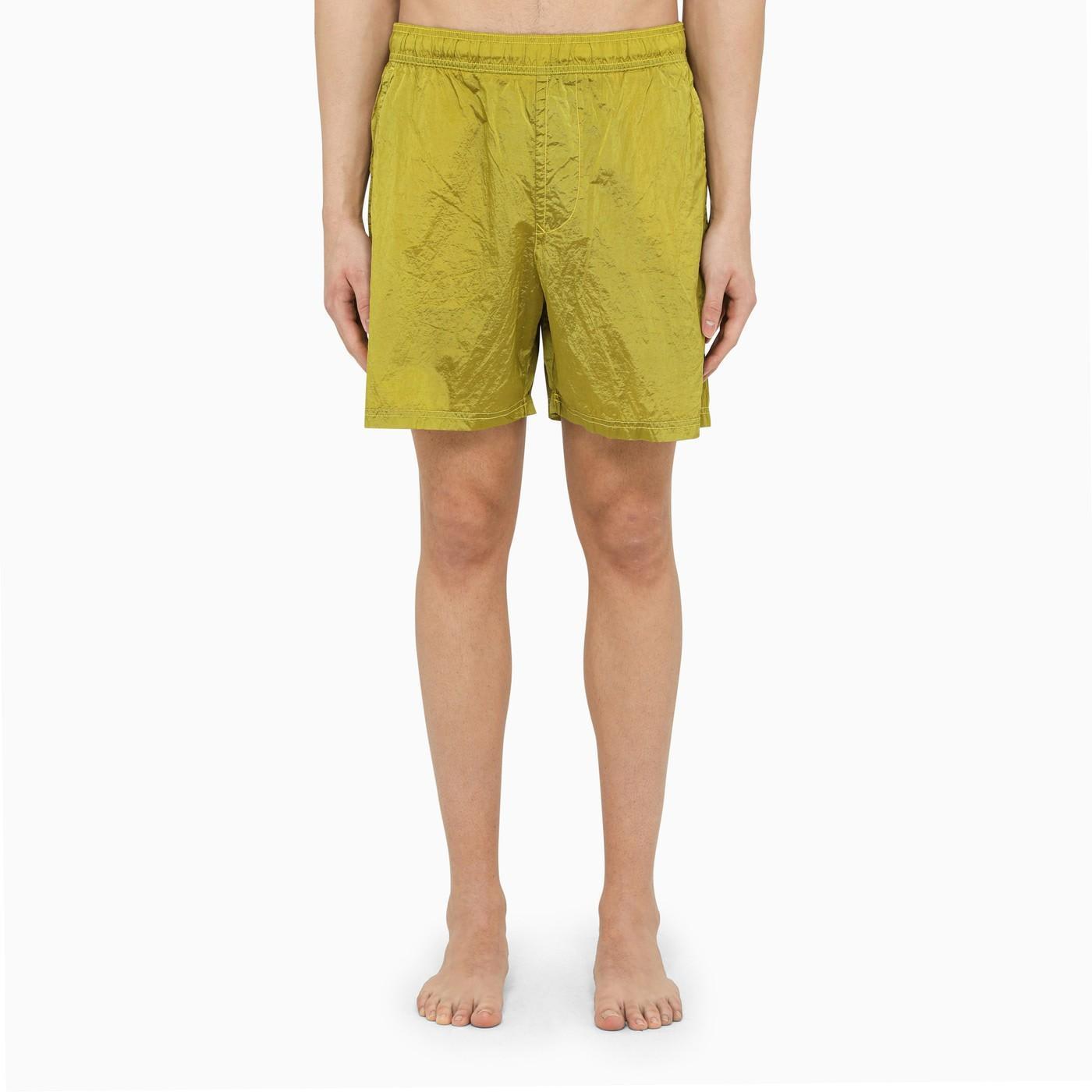 Stone island swim shorts green Clearance