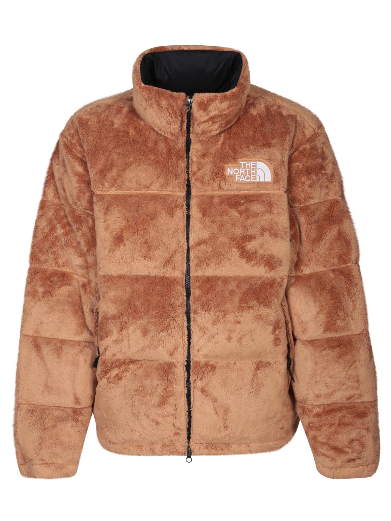 Velvet nuptse cheap jacket