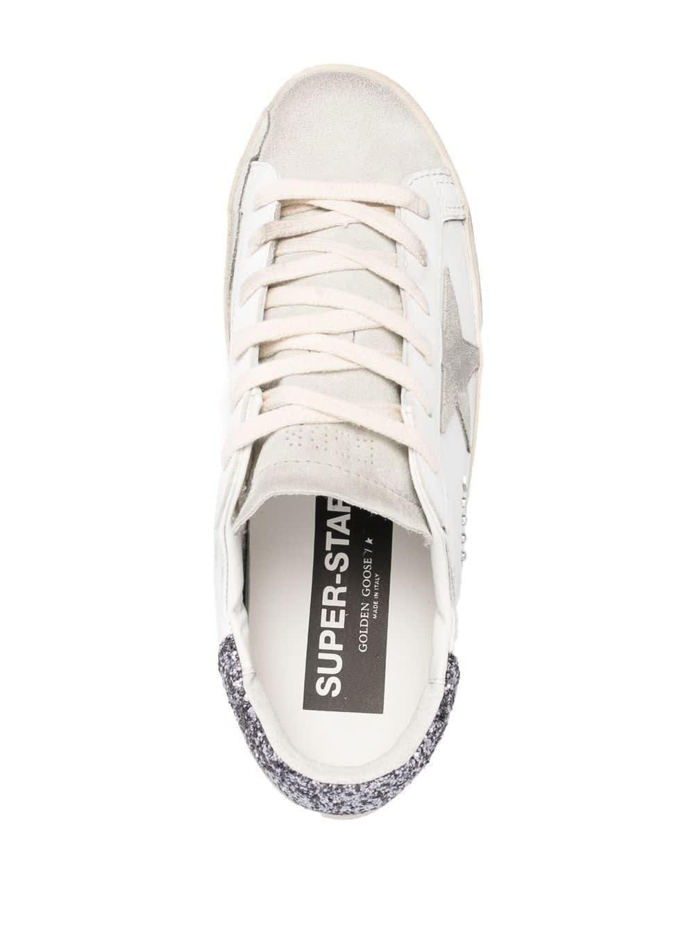 Golden Goose Women Superstar Classic With Spur Sneakers in White | Lyst