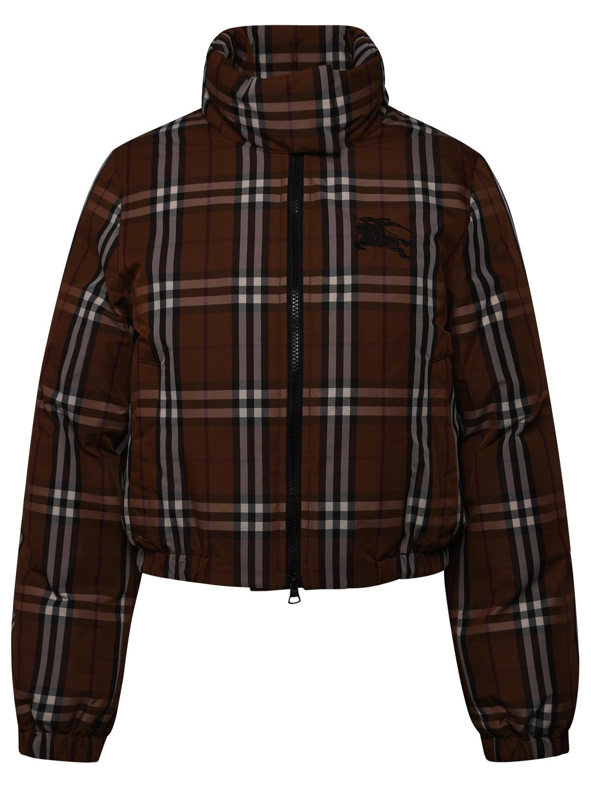 Burberry Vintage Check Puffer Short Jacket