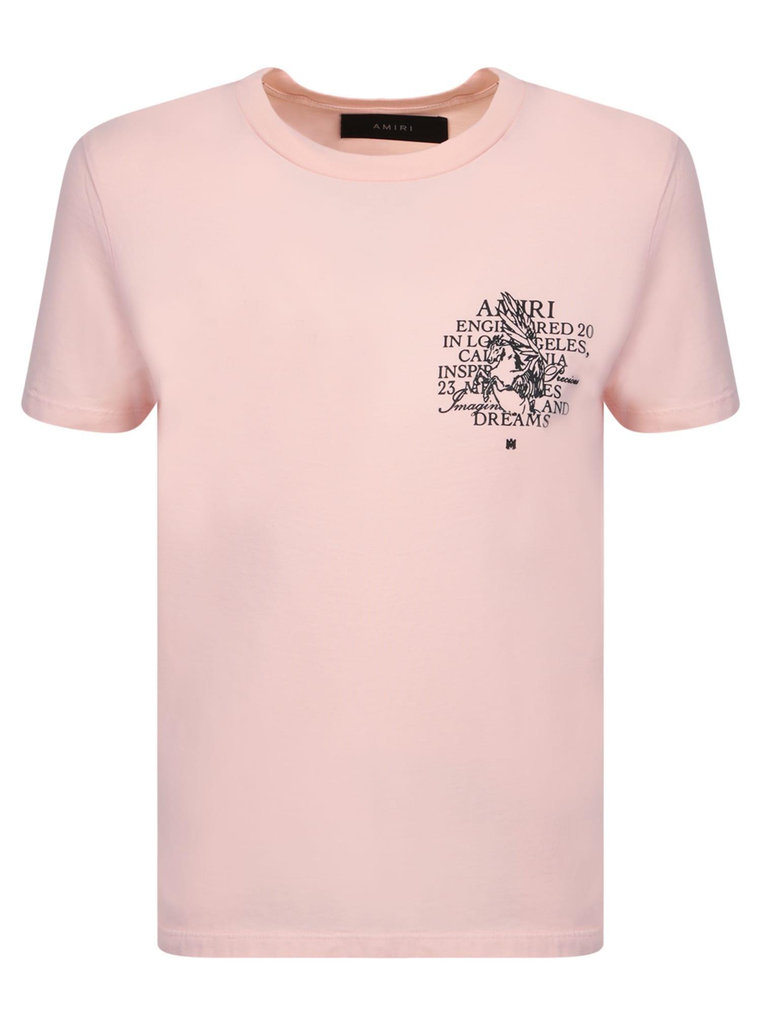 Amiri 2023 Graphic Print T-Shirt w/ Tags - Pink Tops, Clothing - AMIRI41991