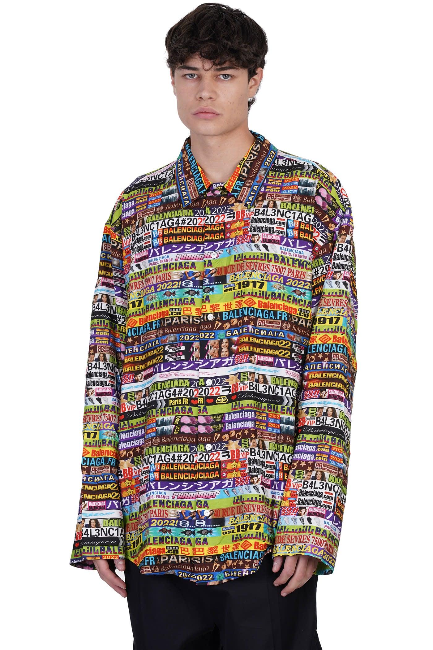 hundrede telegram Bestået Balenciaga Shirt In Polyamide Polyester for Men | Lyst