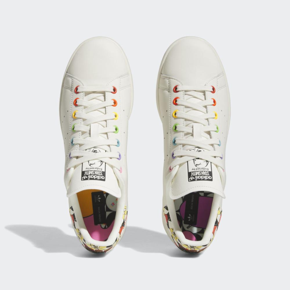 adidas Originals Stan Smith Pride Rm X Rich Mnisi in Metallic Lyst