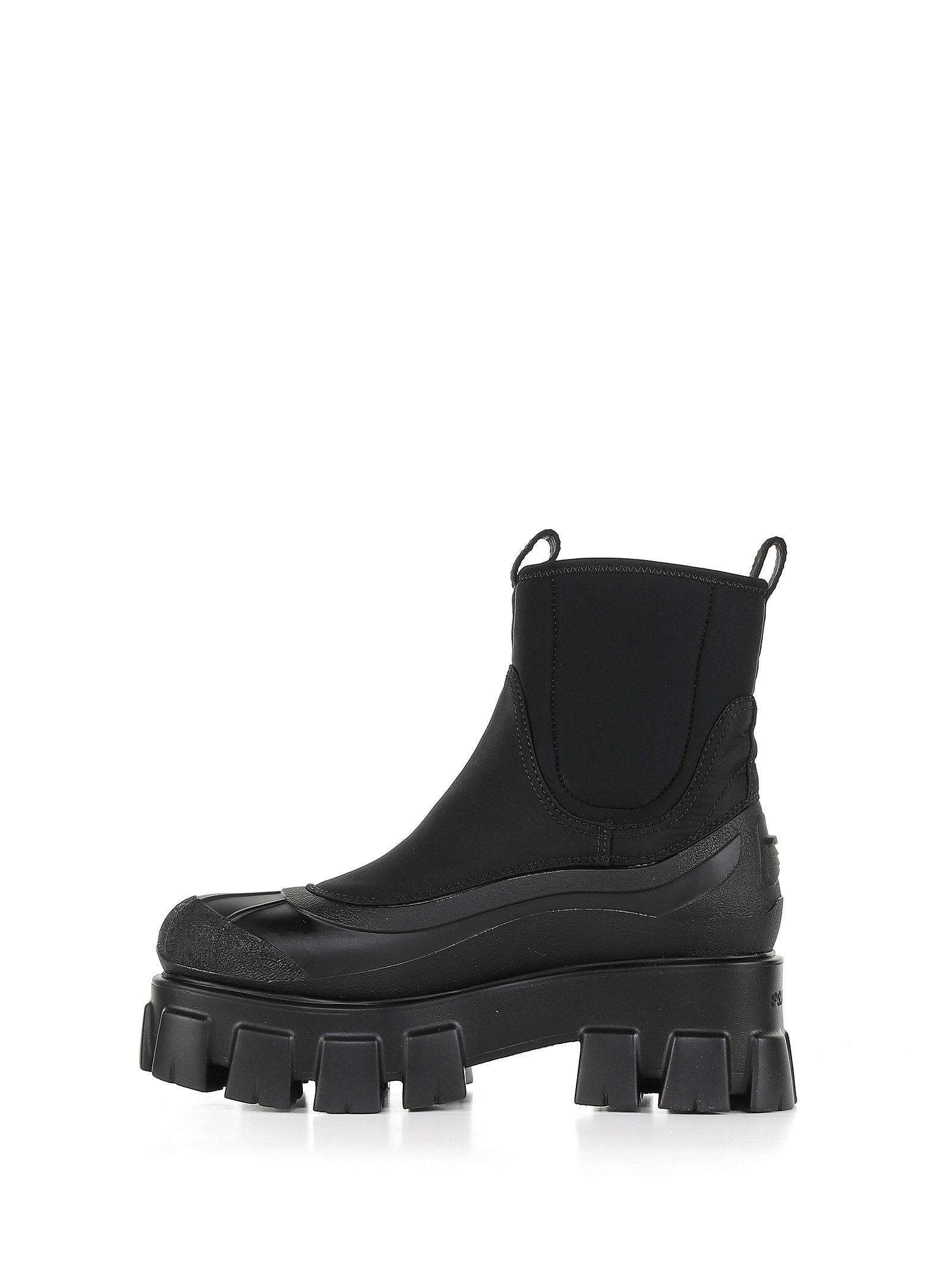Prada chunky ankle boots sales