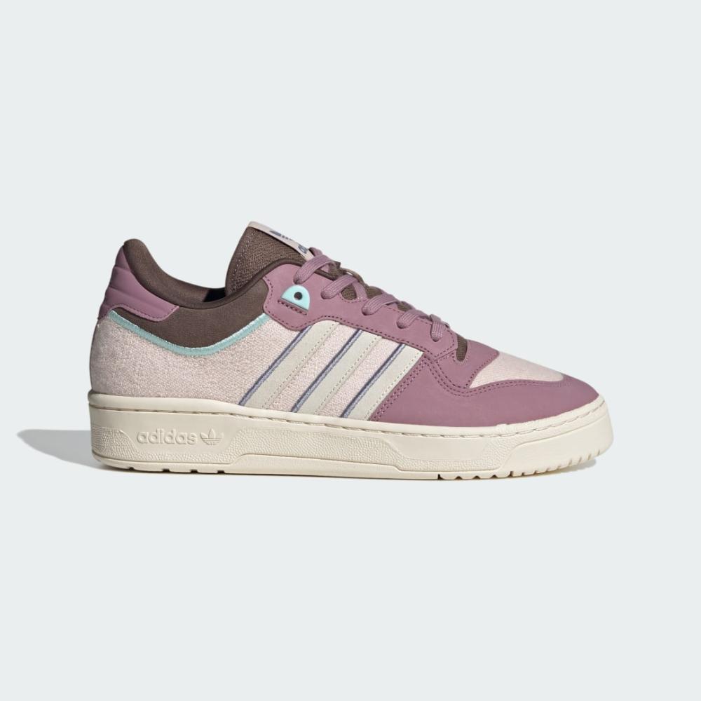 Adidas originals hot sale rivalry low pink