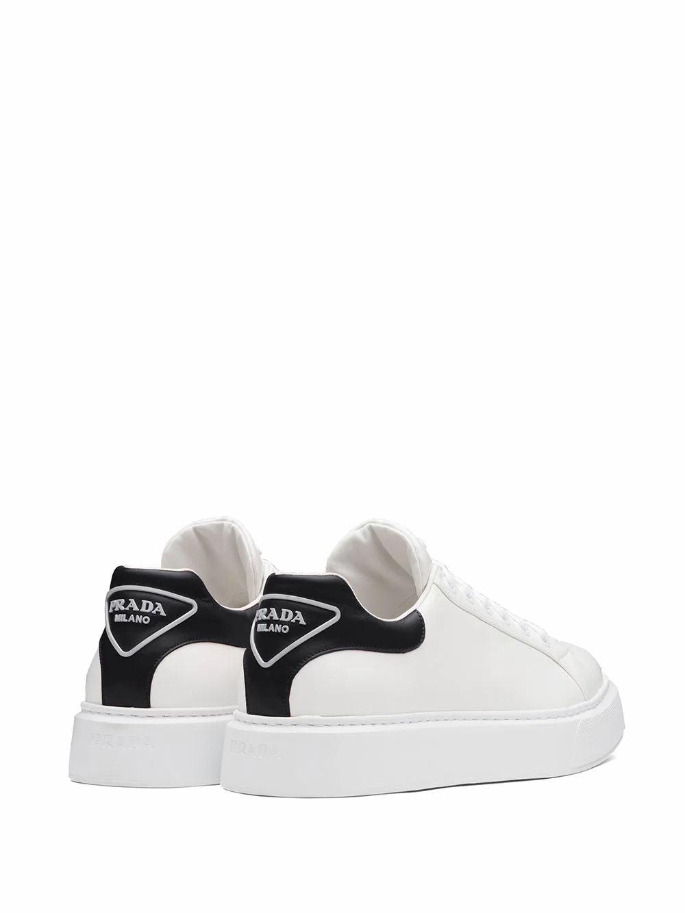 Prada Leather Sneakers in White for Men | Lyst