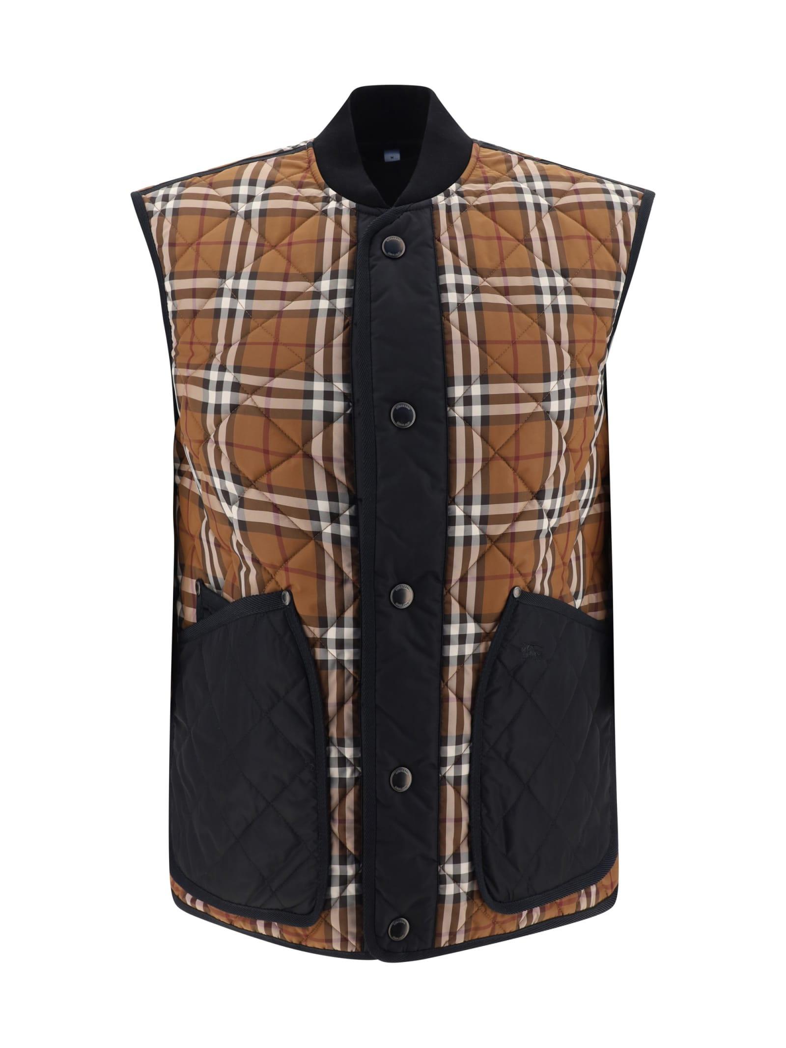 Burberry black hot sale vest