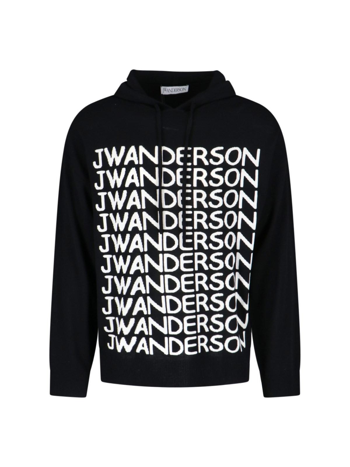 JW Anderson Logo Sweatshirt in Black for Men | Lyst