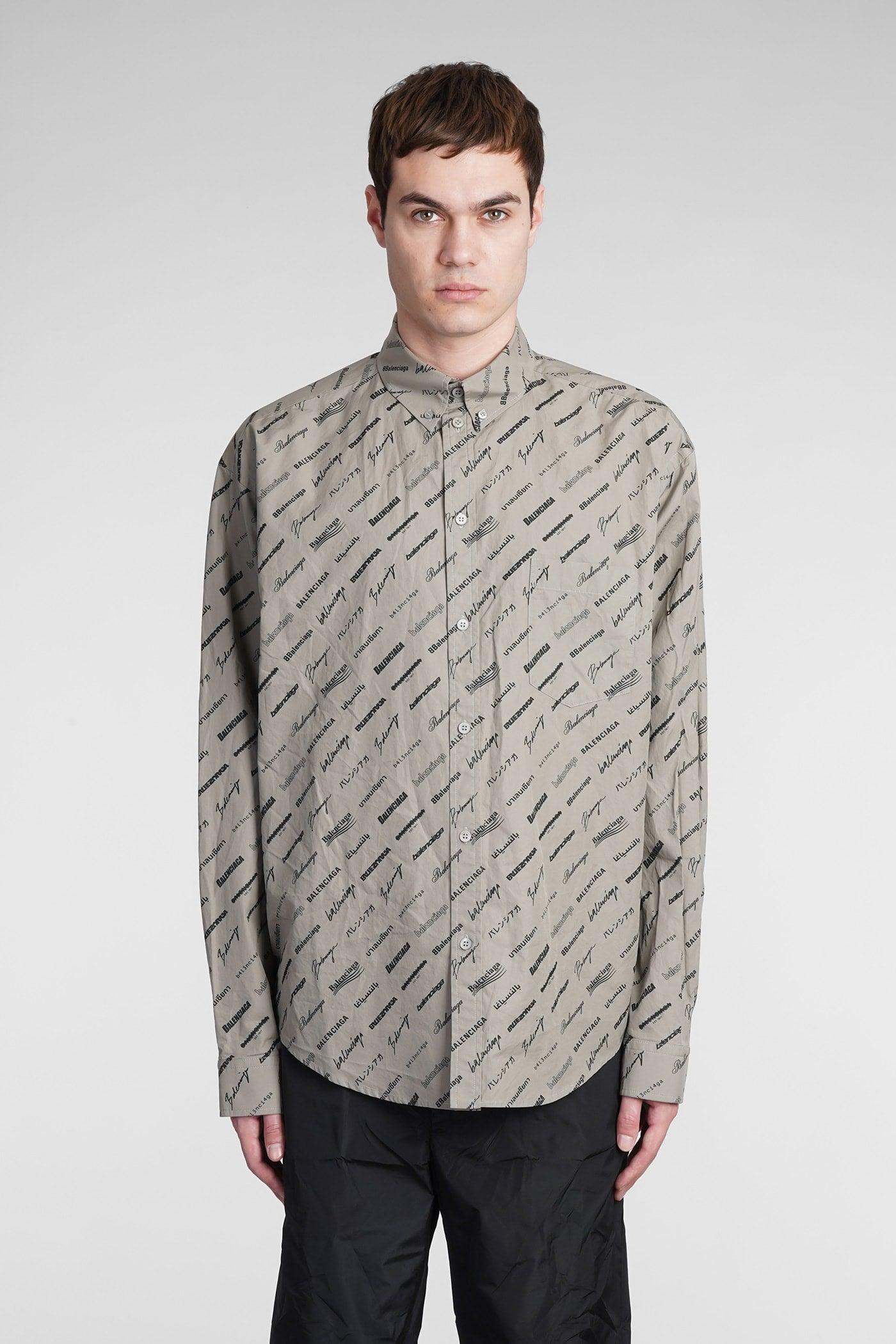 Balenciaga dress hotsell shirt