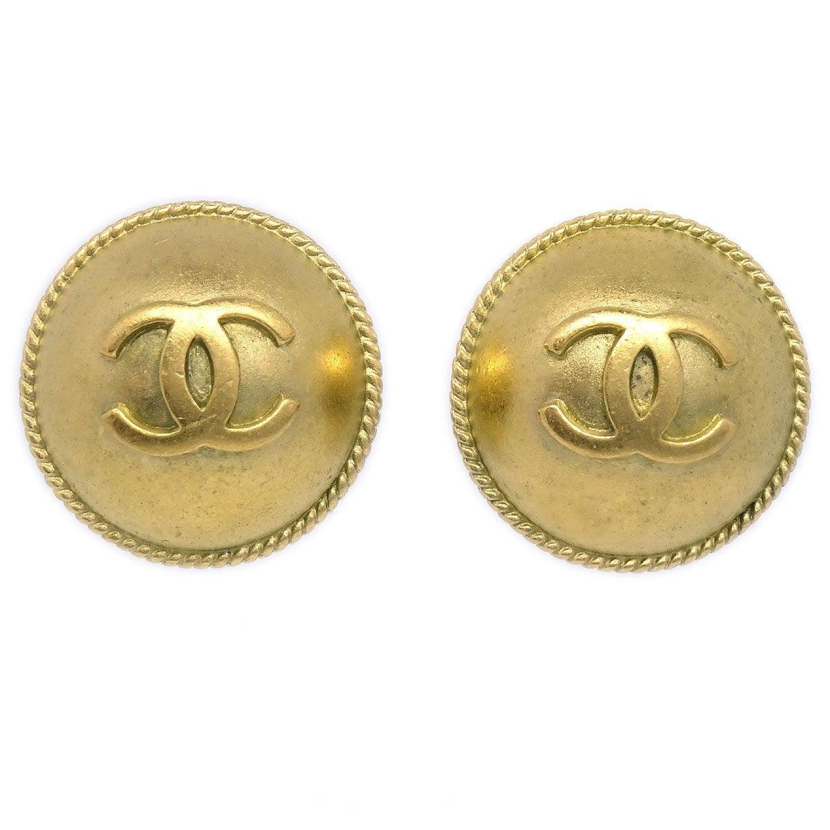 chanel rope earrings