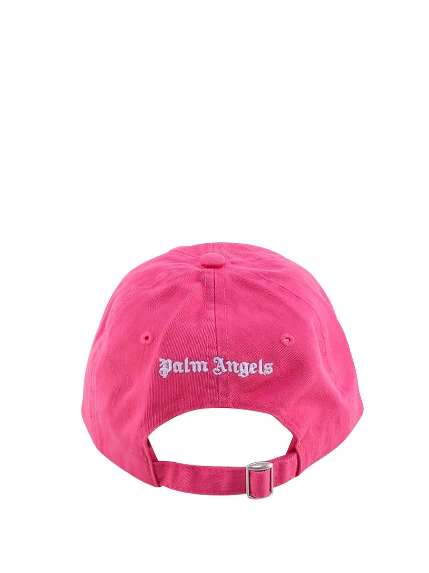 Palm Angels Cotton Hat - Men in Pink 