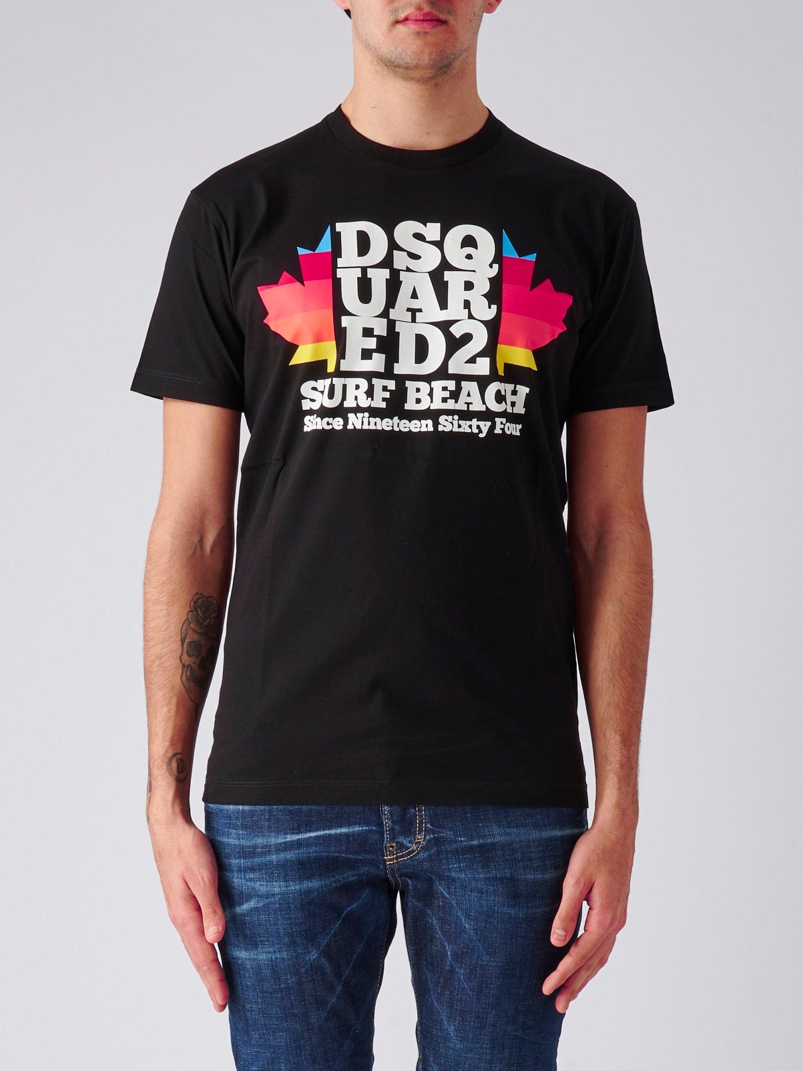 DSquared² T-shirt T-shirt in Black for Men | Lyst