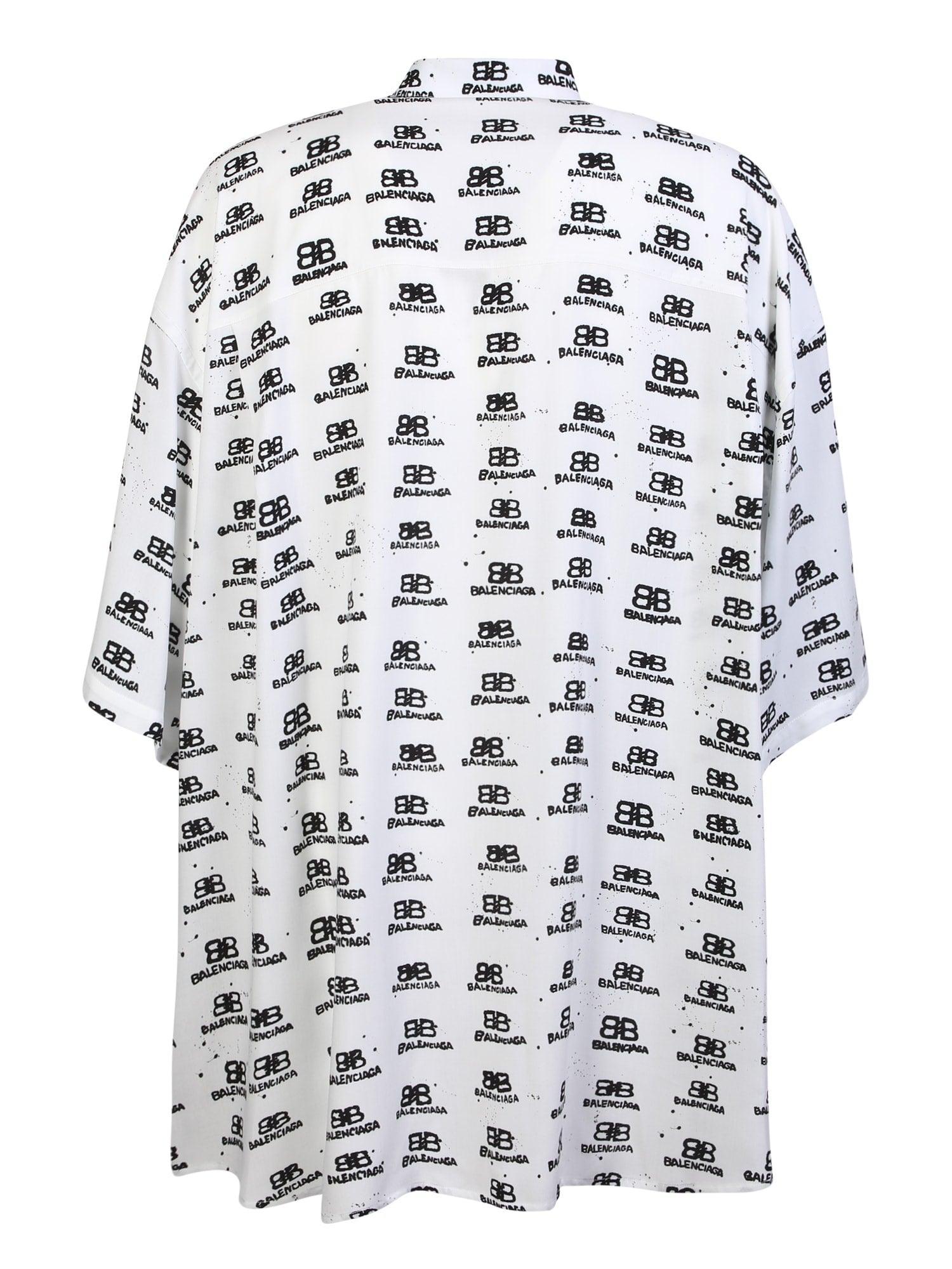 Balenciaga button shop up shirt