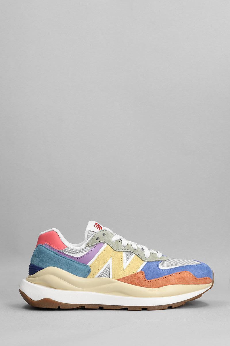 New Balance 5740 Sneakers In Multicolor Suede And Fabric | Lyst