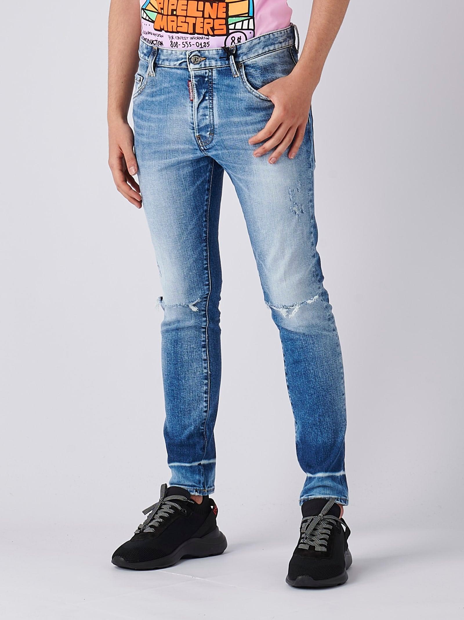 DSquared² Pantalone 5 Tasche Jeans in Blue for Men | Lyst