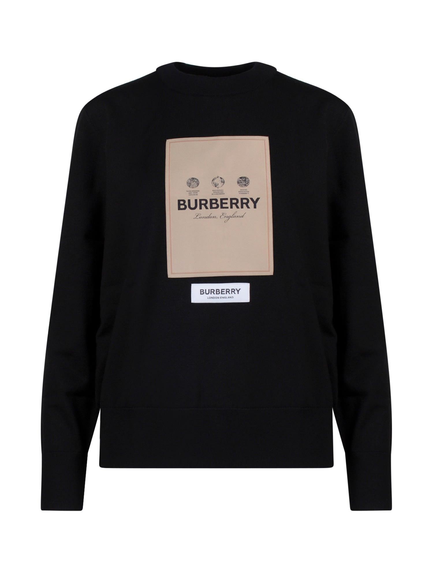Burberry Sweater in Black Lyst