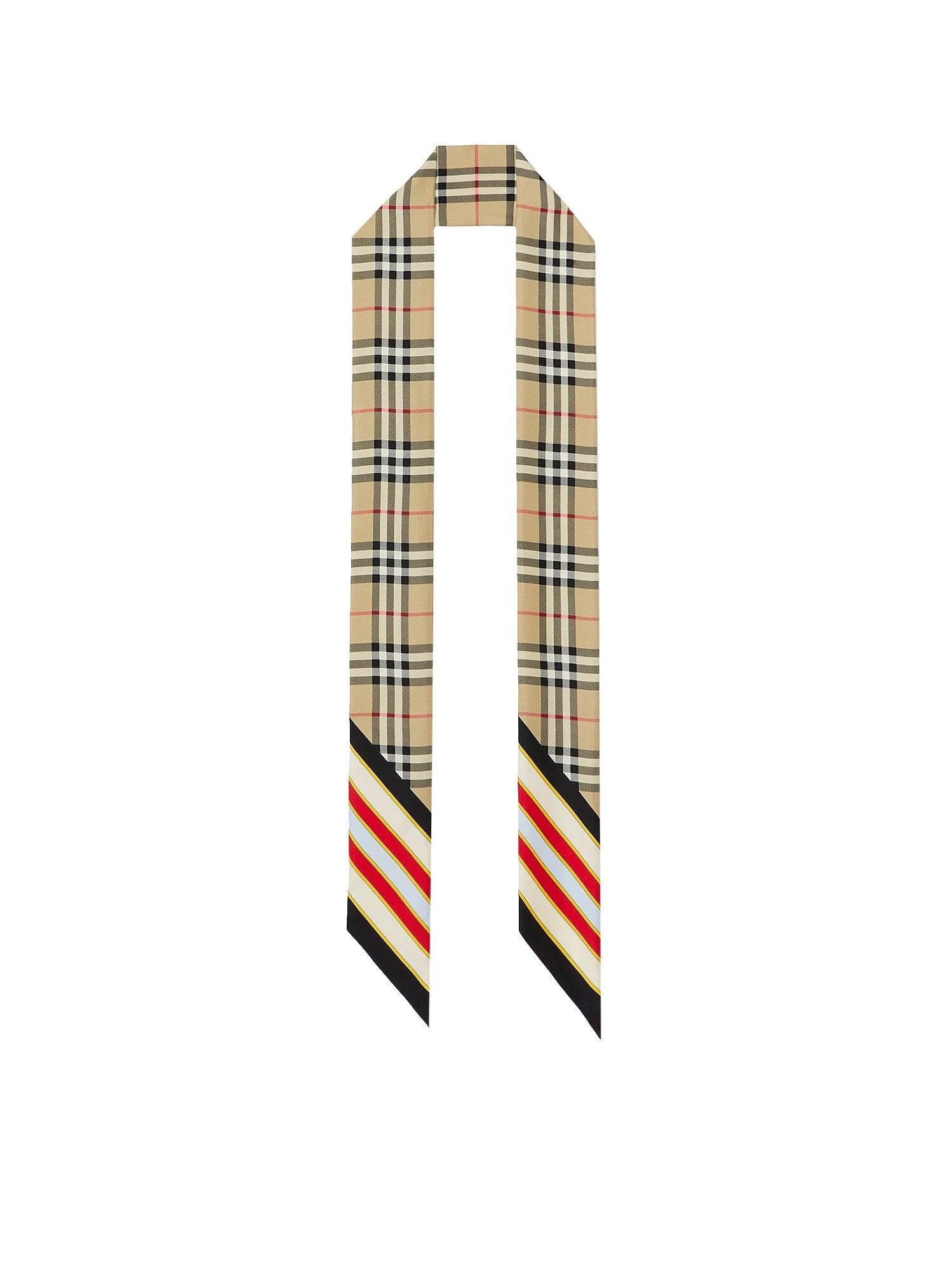 Burberry discount slim scarf