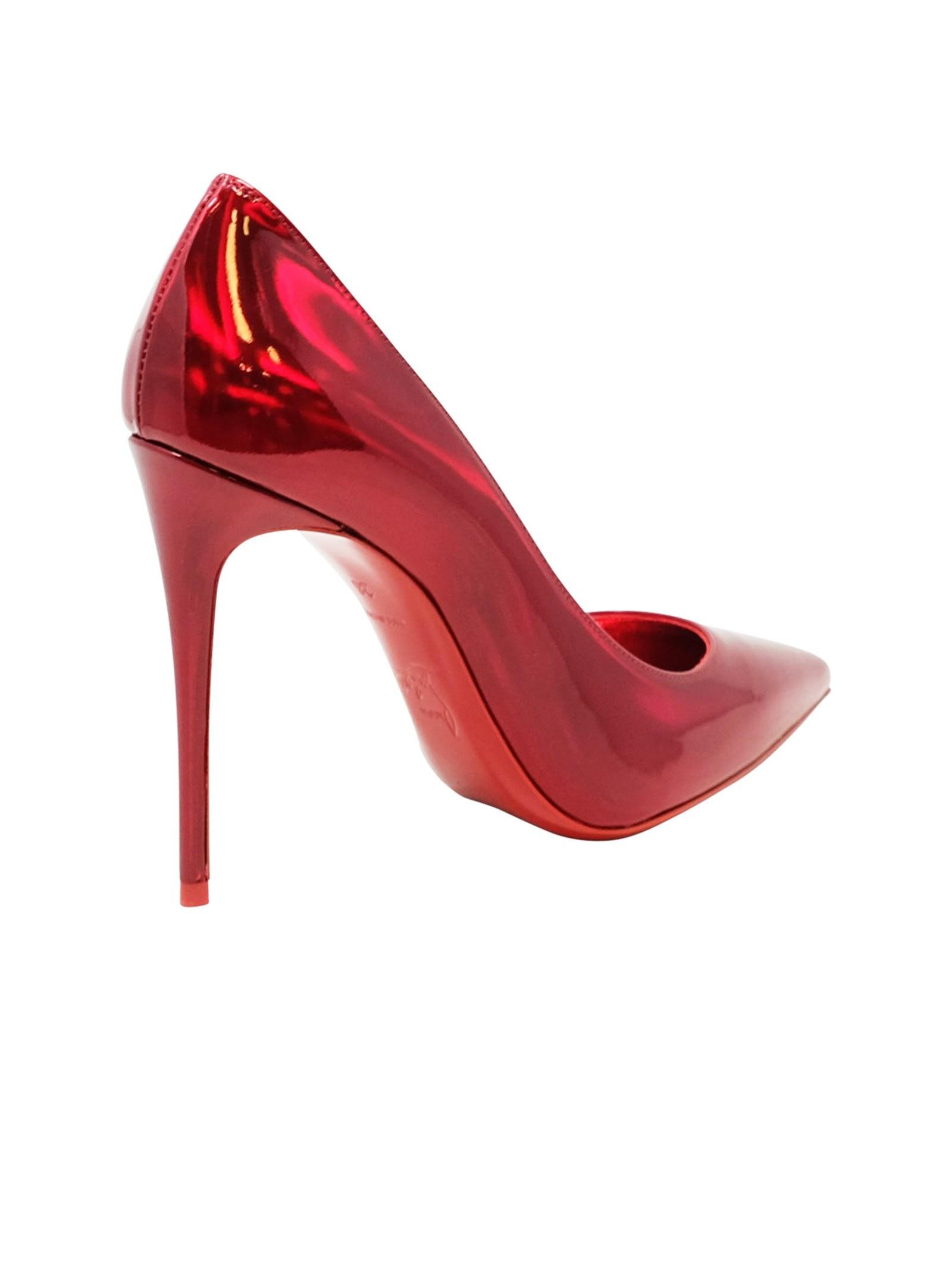 Christian Louboutin So Kate 120 Patent-leather Courts in Red | Lyst
