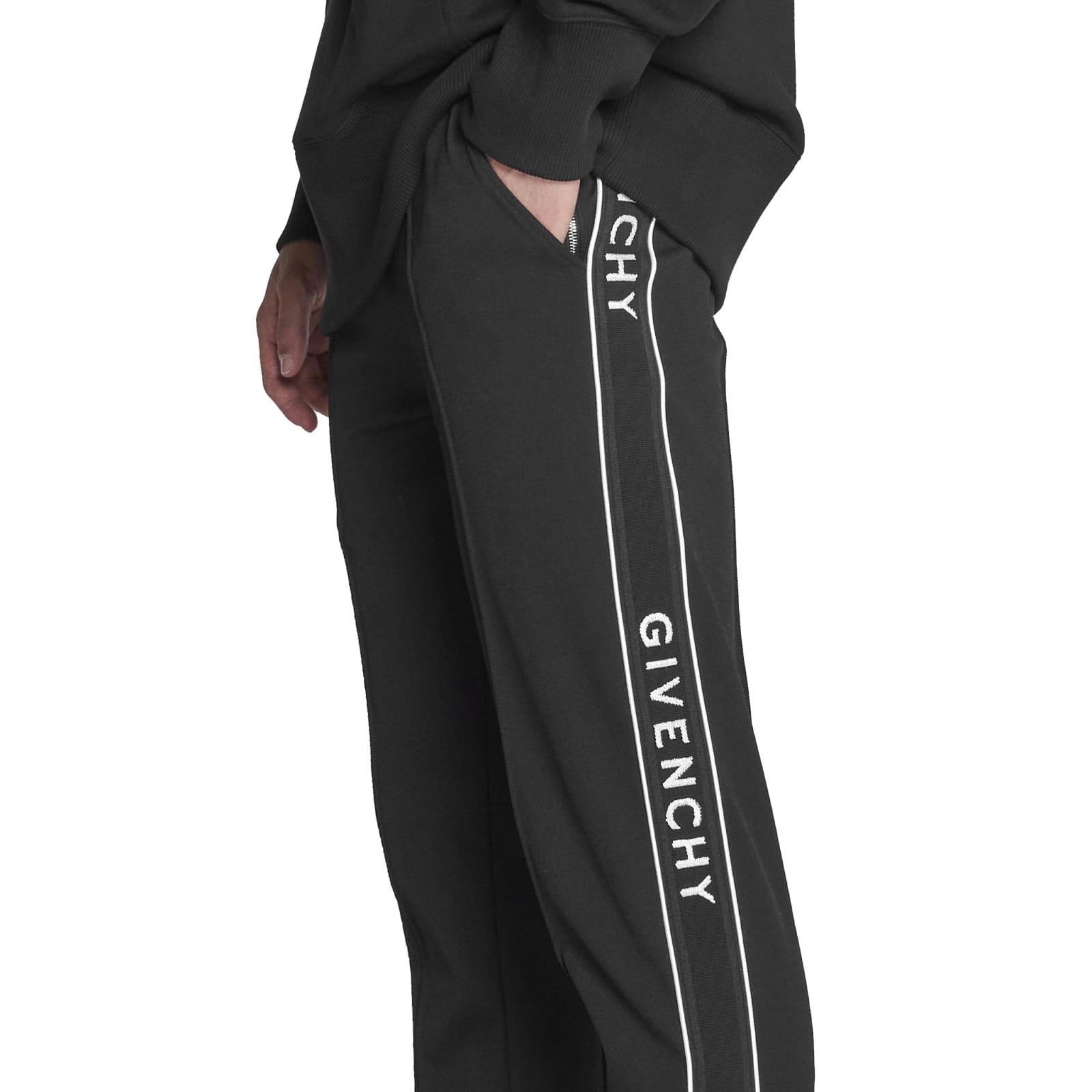 Givenchy Logo Pants in Black for Men