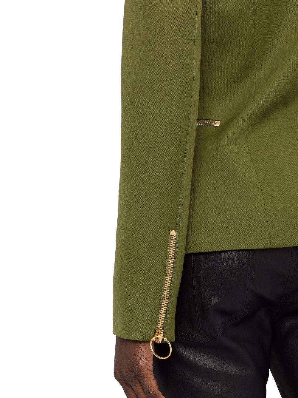 Balmain Jackets in Green - Save 65% | Lyst