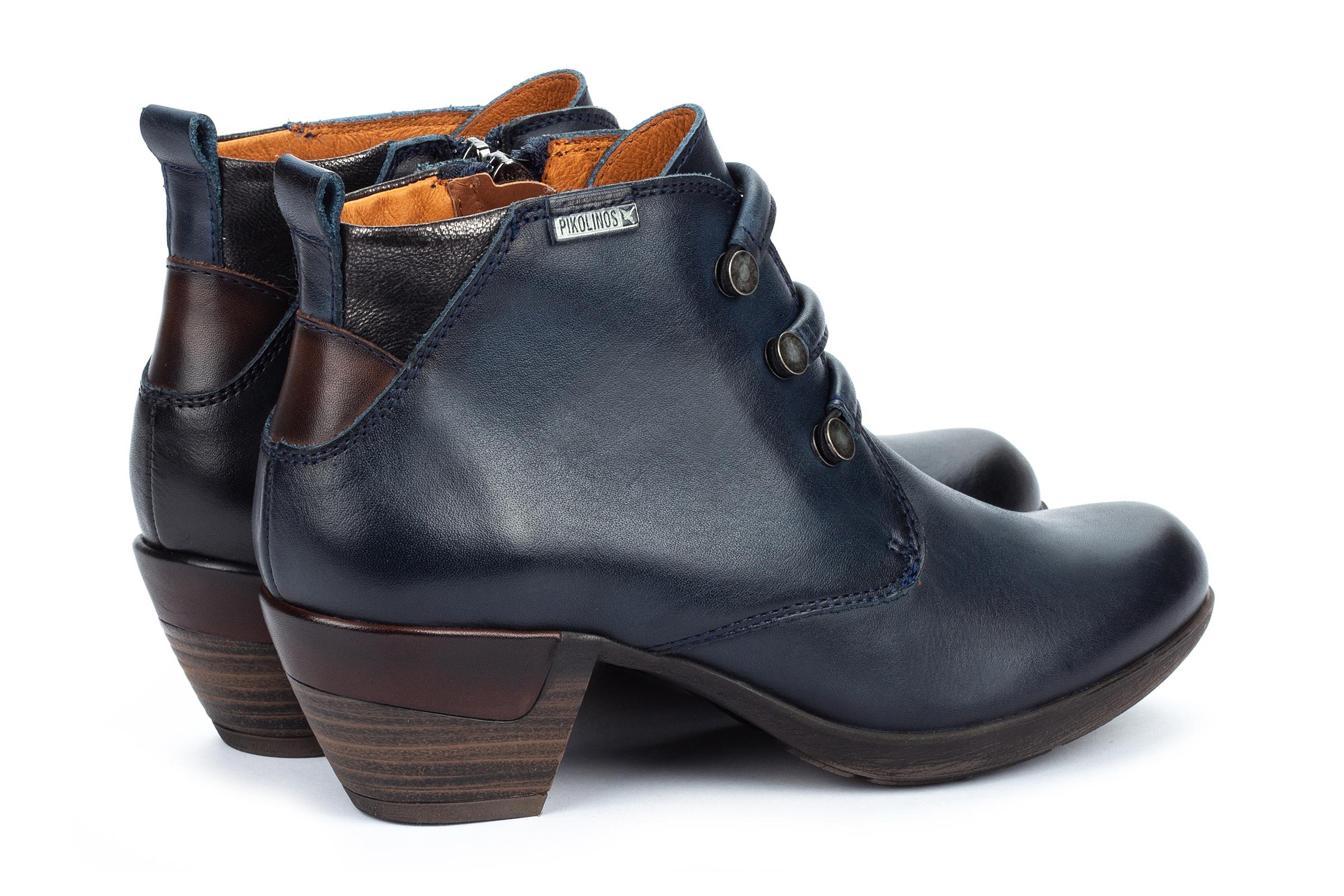 Pikolinos Rotterdam Ankle Boot 902-8746 in Blue Leather (Blue) - Save ...
