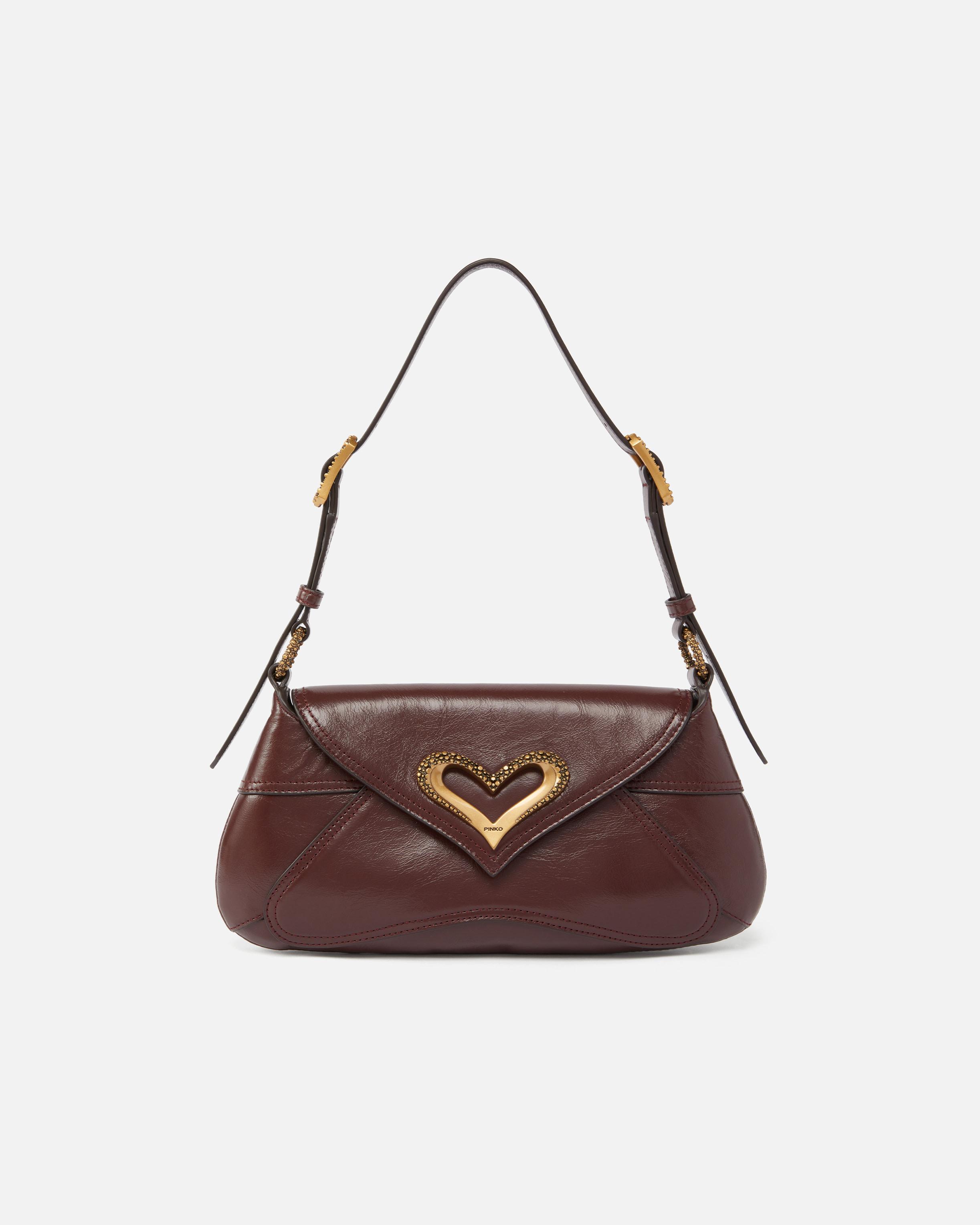 Pinko Vintage Leather 520 Shoulder Bag in Brown Lyst UK