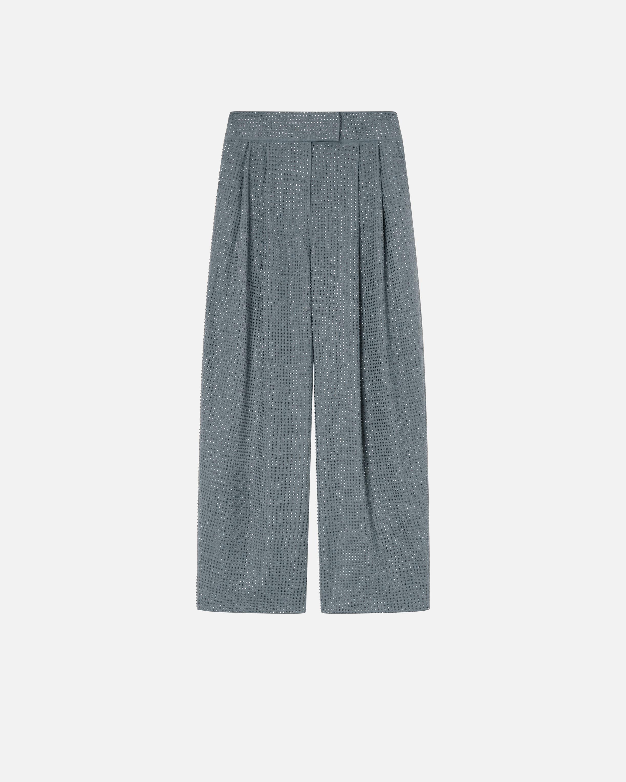 パンツ PINKO Woman Pants Blue 104739 A2FQ EZ1 Pinko Pants Blue on SALE | Fashionesta