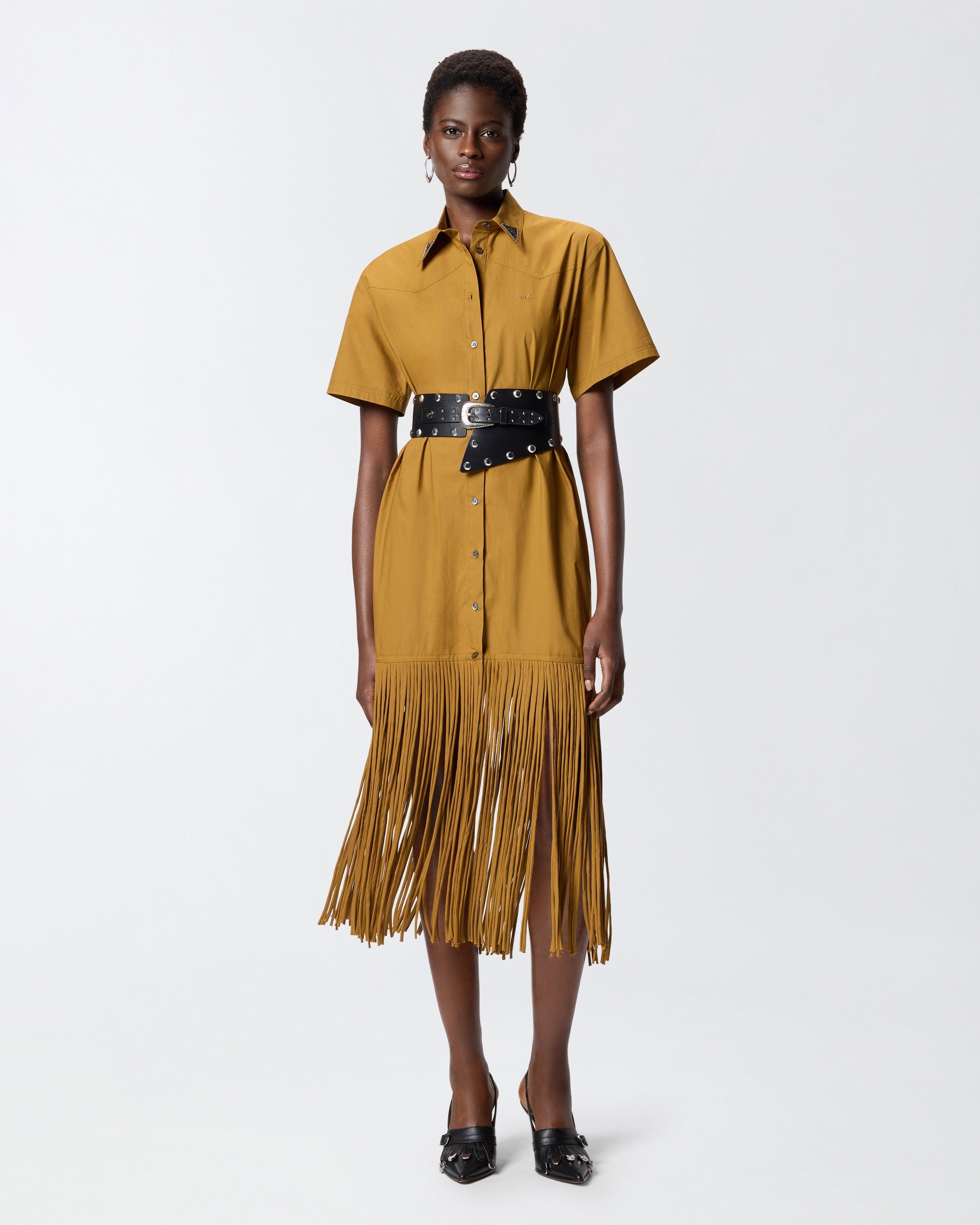 Designer Metallic Shirt Dresses for Women - Up to 57% off | Lyst