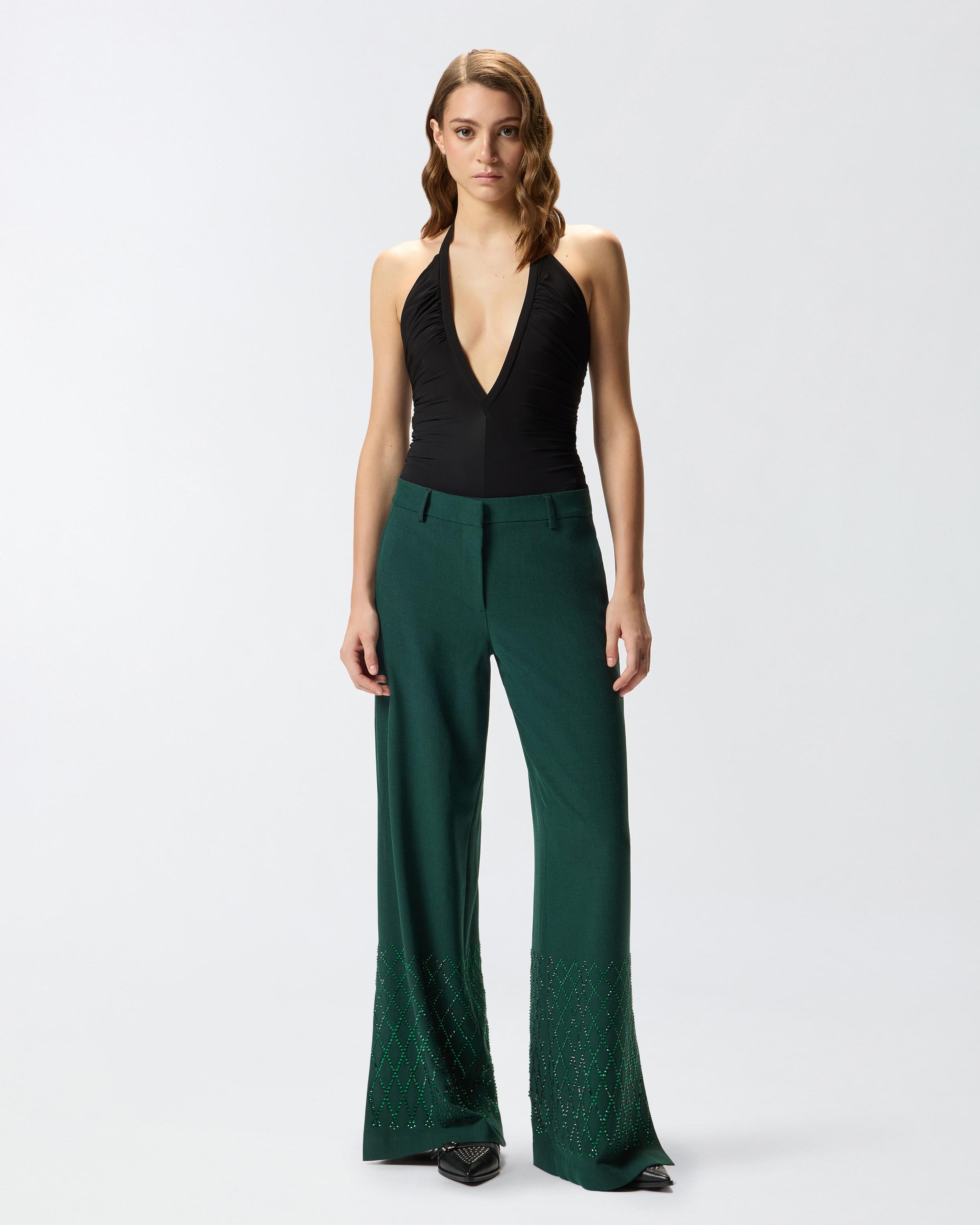 Green Pinko Pants for Women | Lyst Green Pinko Pants for Women | Lyst