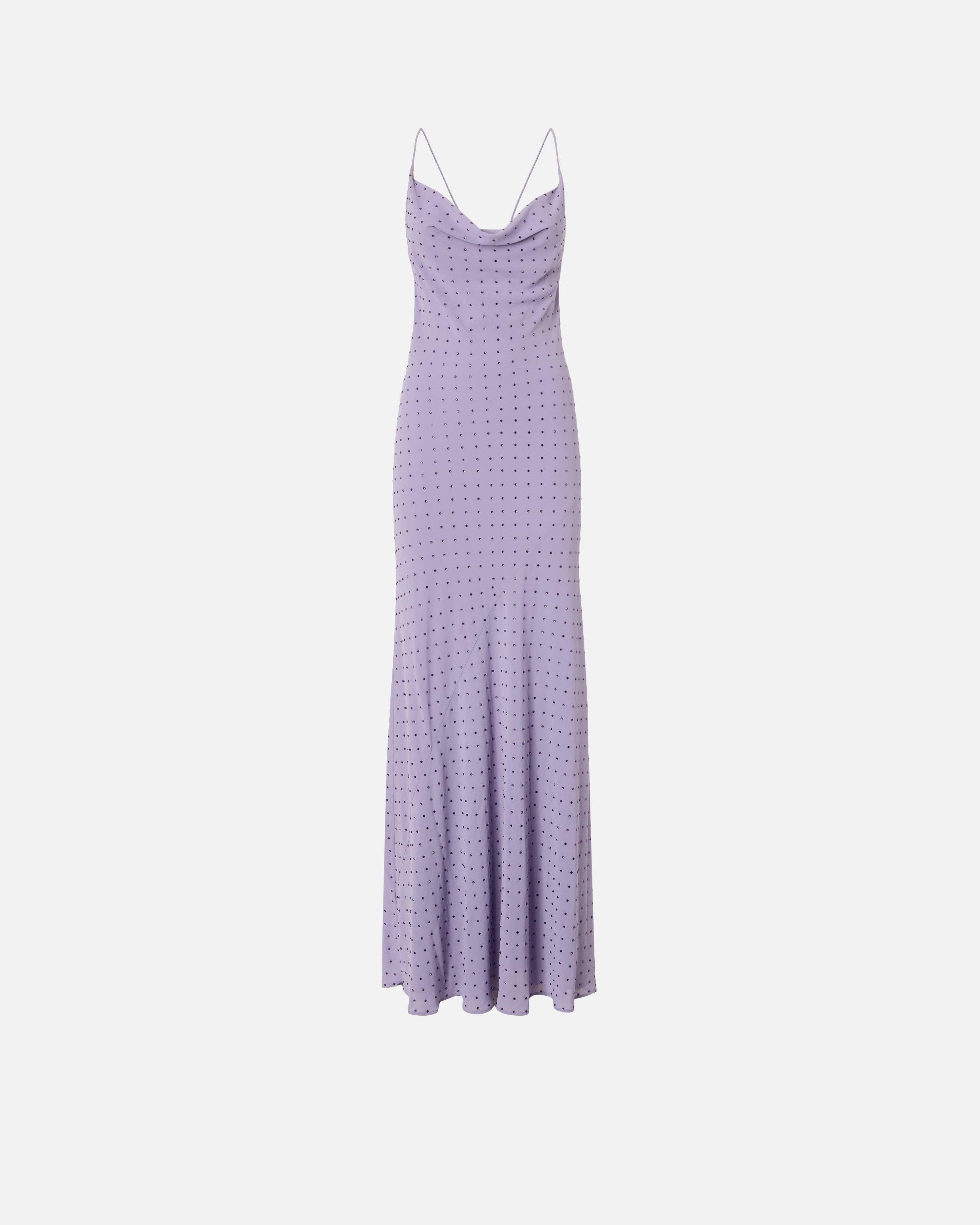 pinko purple dress Pinko Pinko Female Long dress Purple Size XS Polyester