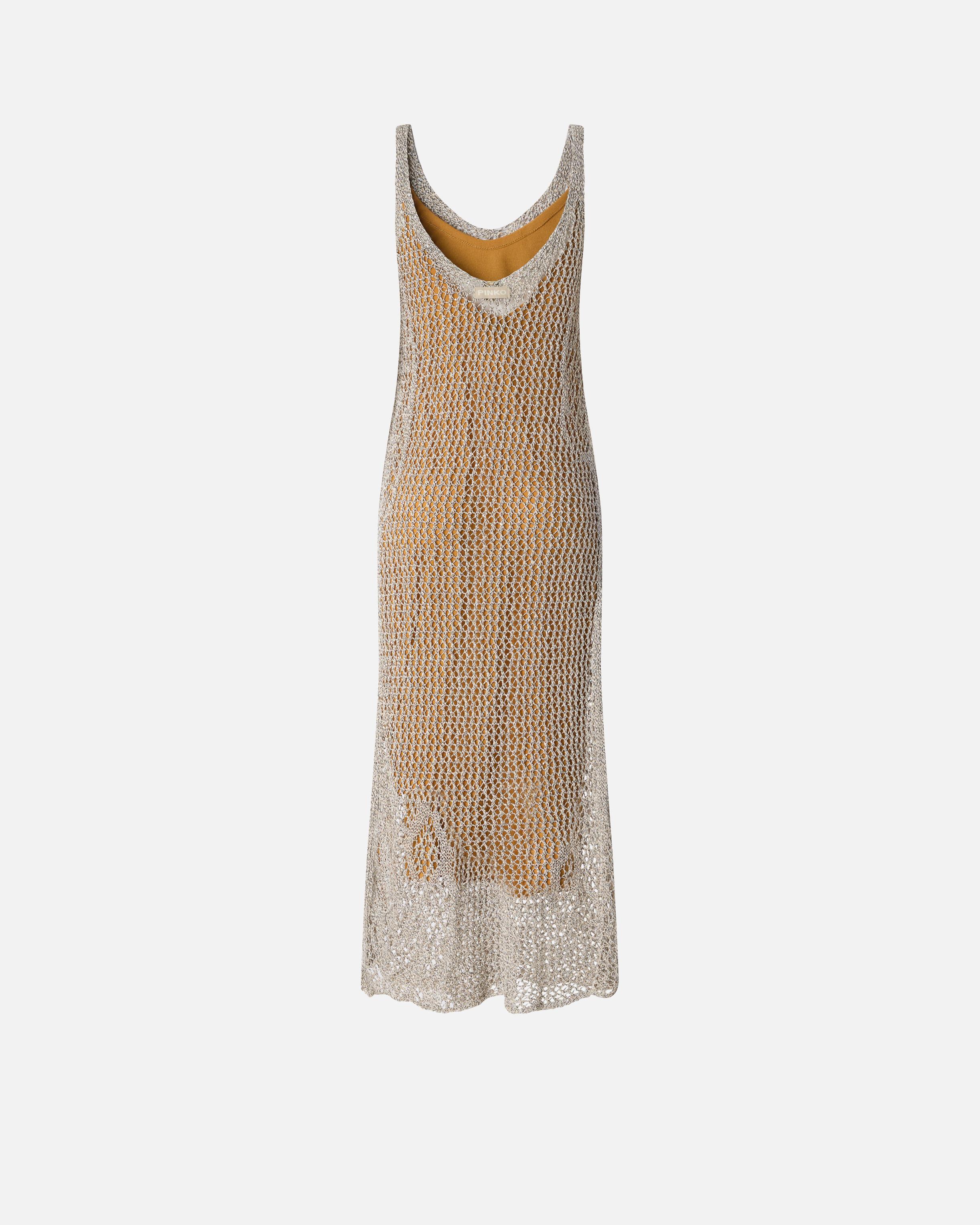 オールインワン・サロペット Pinko Openwork Mesh Dress With Mermaid Skirt Pinko Slip Dresses for Women | Lyst