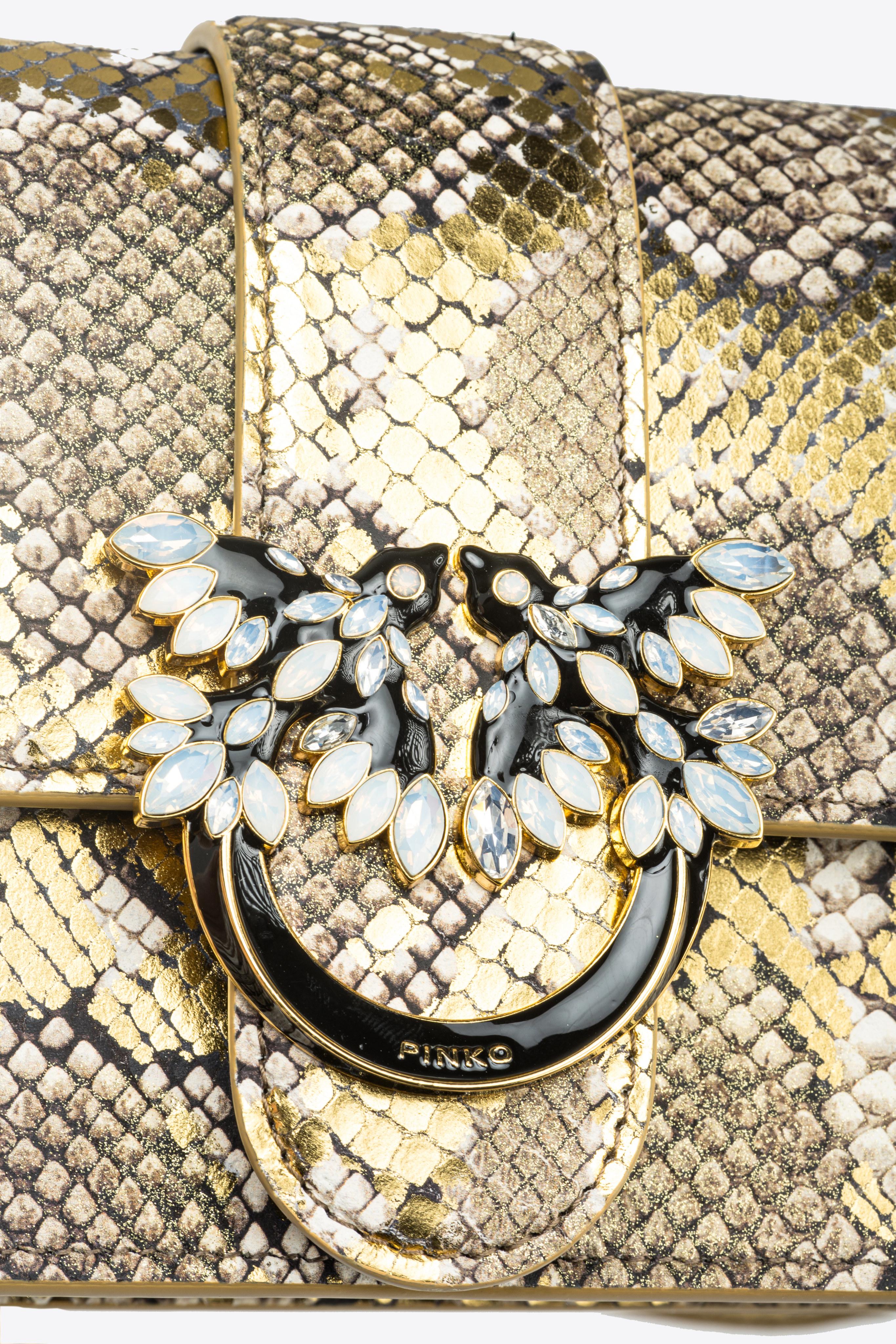 Pinko python bag new arrivals
