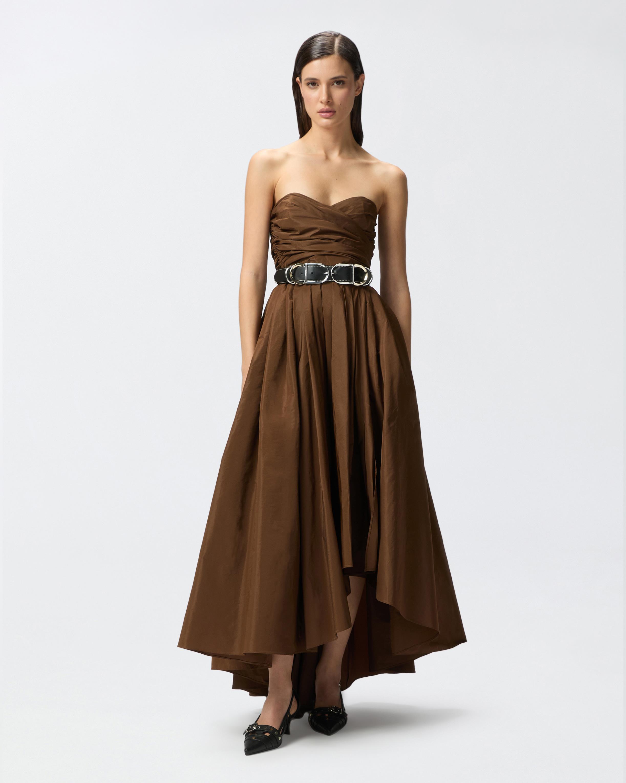 Pinko Strapless Dresses for Women | Lyst