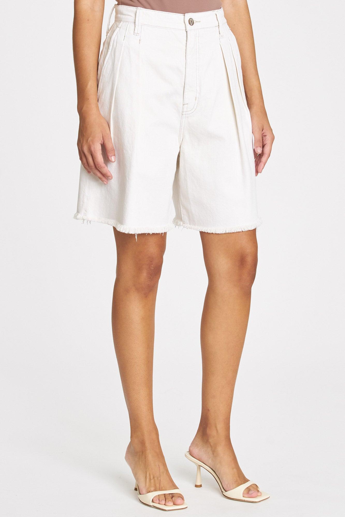 Pistola Cotton Layne Pleated Short in 