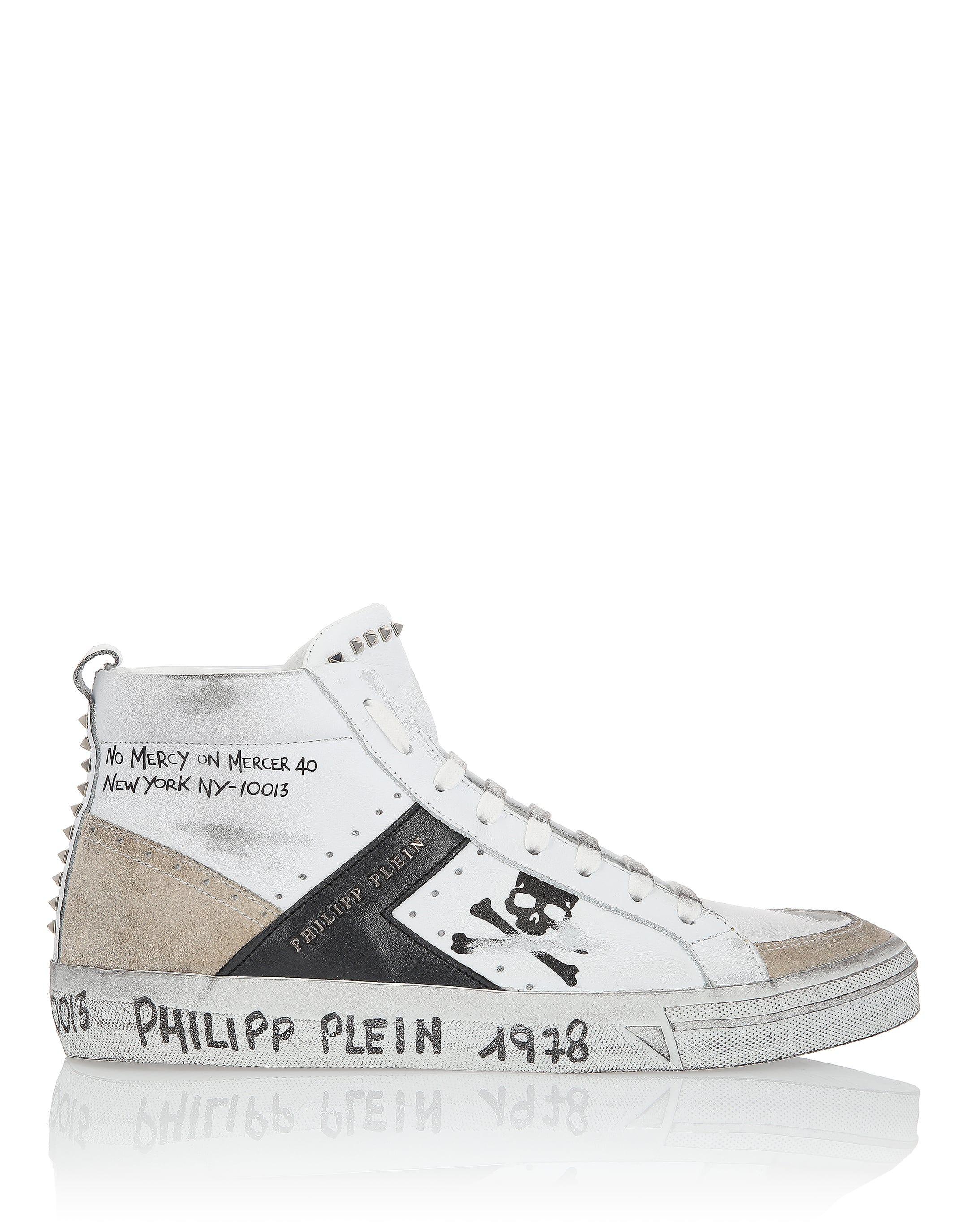 Mid White In Sneakers Men Mm Lyst For Plein Philipp Top HExq1W70pw
