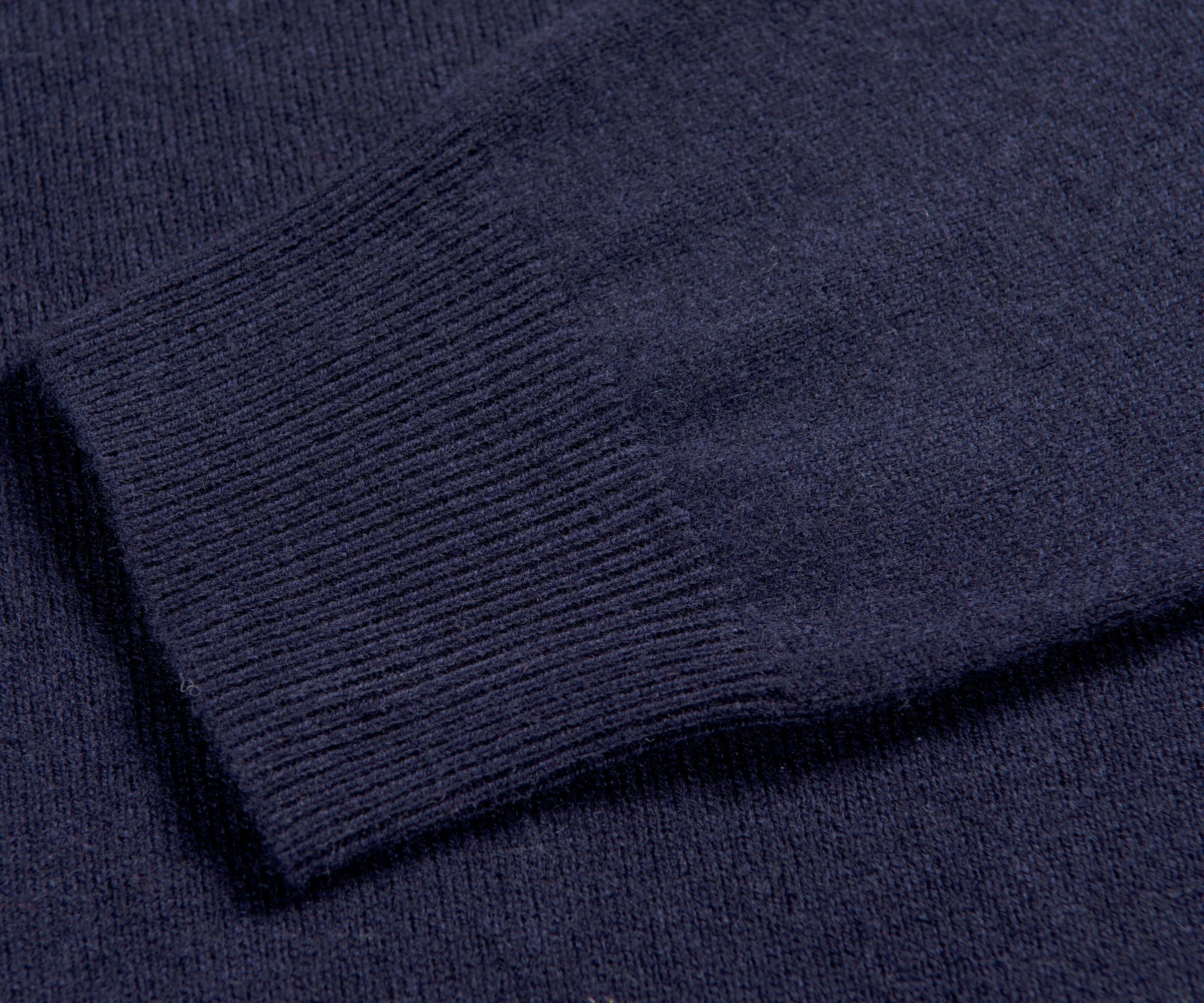 Ralph Lauren 'hunter' Merino Wool Crew Knit Navy in Blue for Men - Lyst
