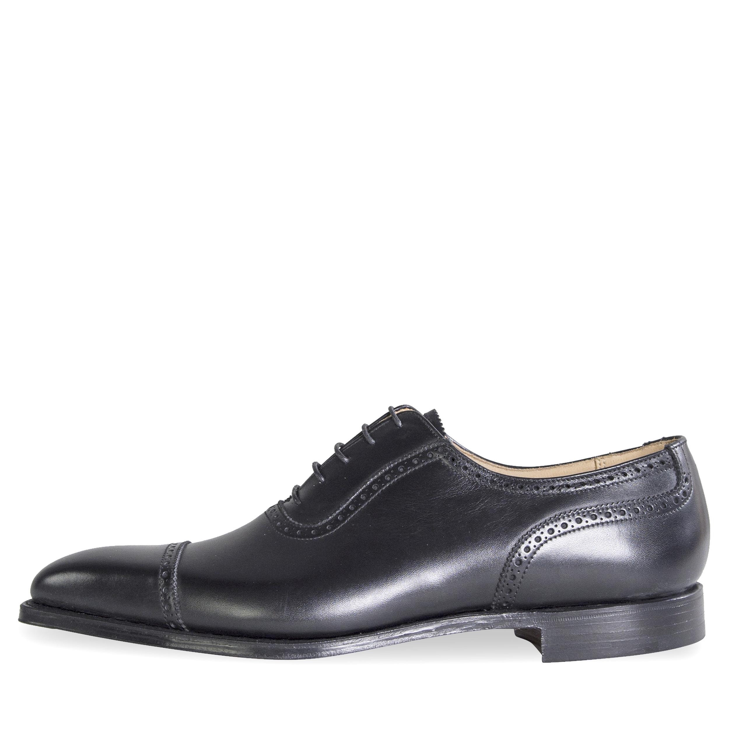 Crockett and Jones 'westbourne' Calf Leather Punched Toe Cap Shoes ...