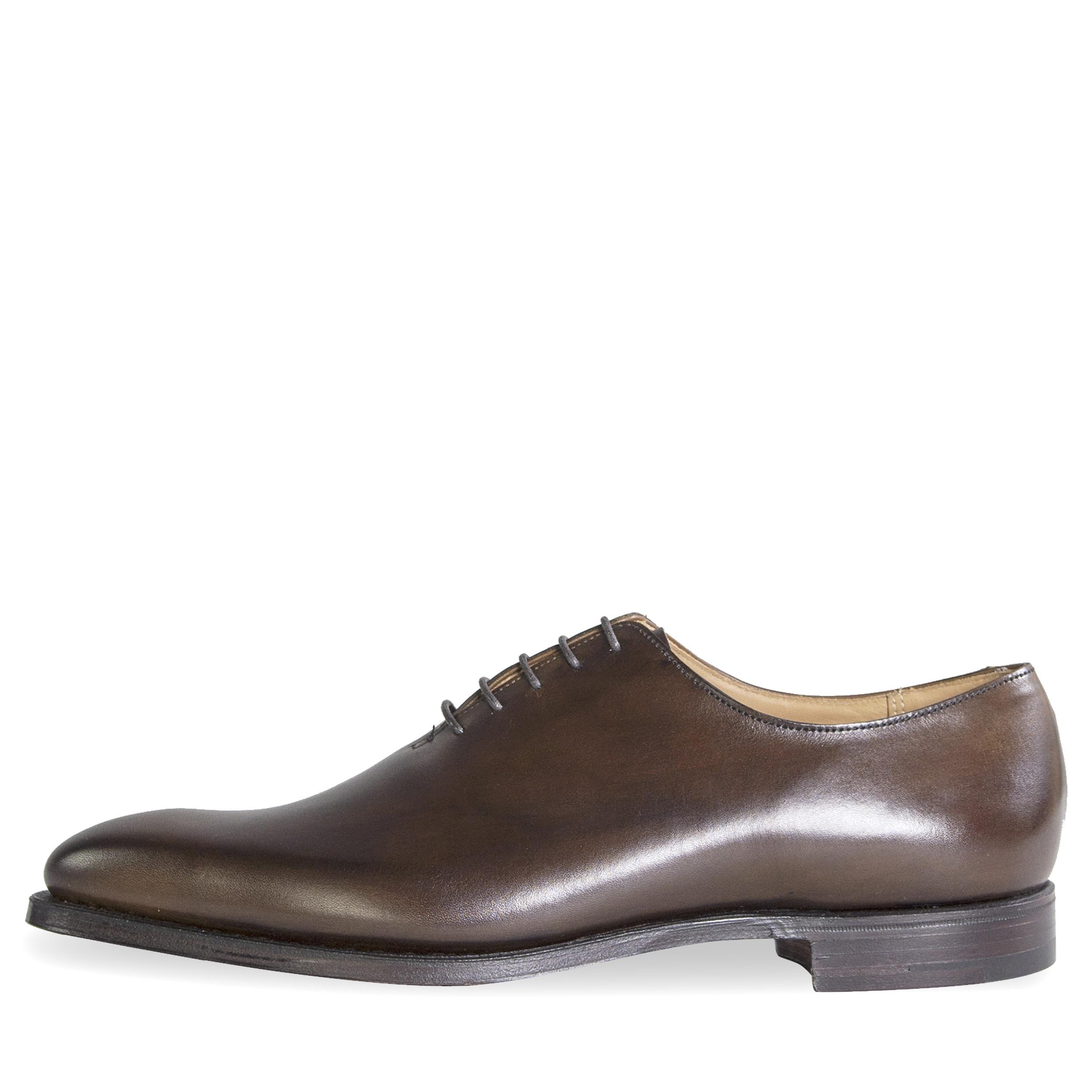 Crockett and Jones 'alex' Burnished Calf Leather Shoes Brown for Men ...