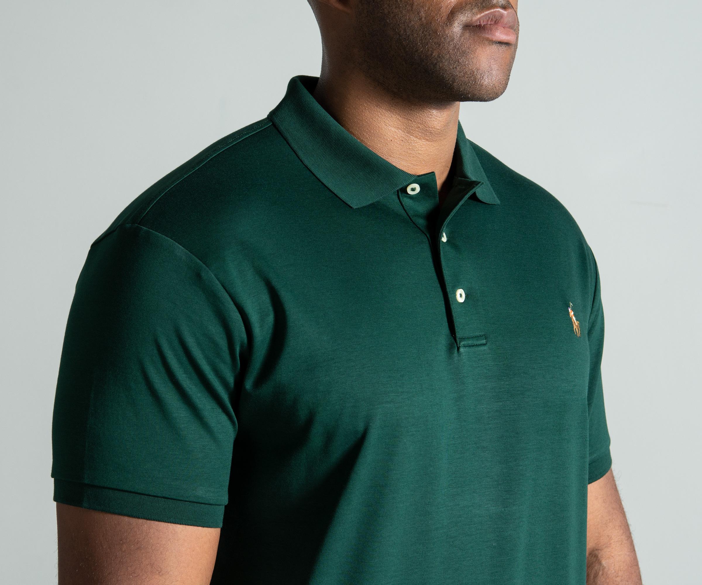 Ralph Lauren Cotton Polo Forest Green for Men Lyst