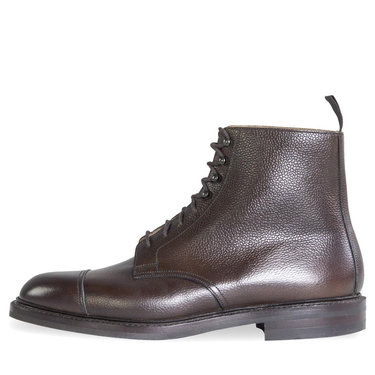 Crockett and Jones Leather 'coniston' Scotch Country Grain Boots Dark Brown for Men Lyst