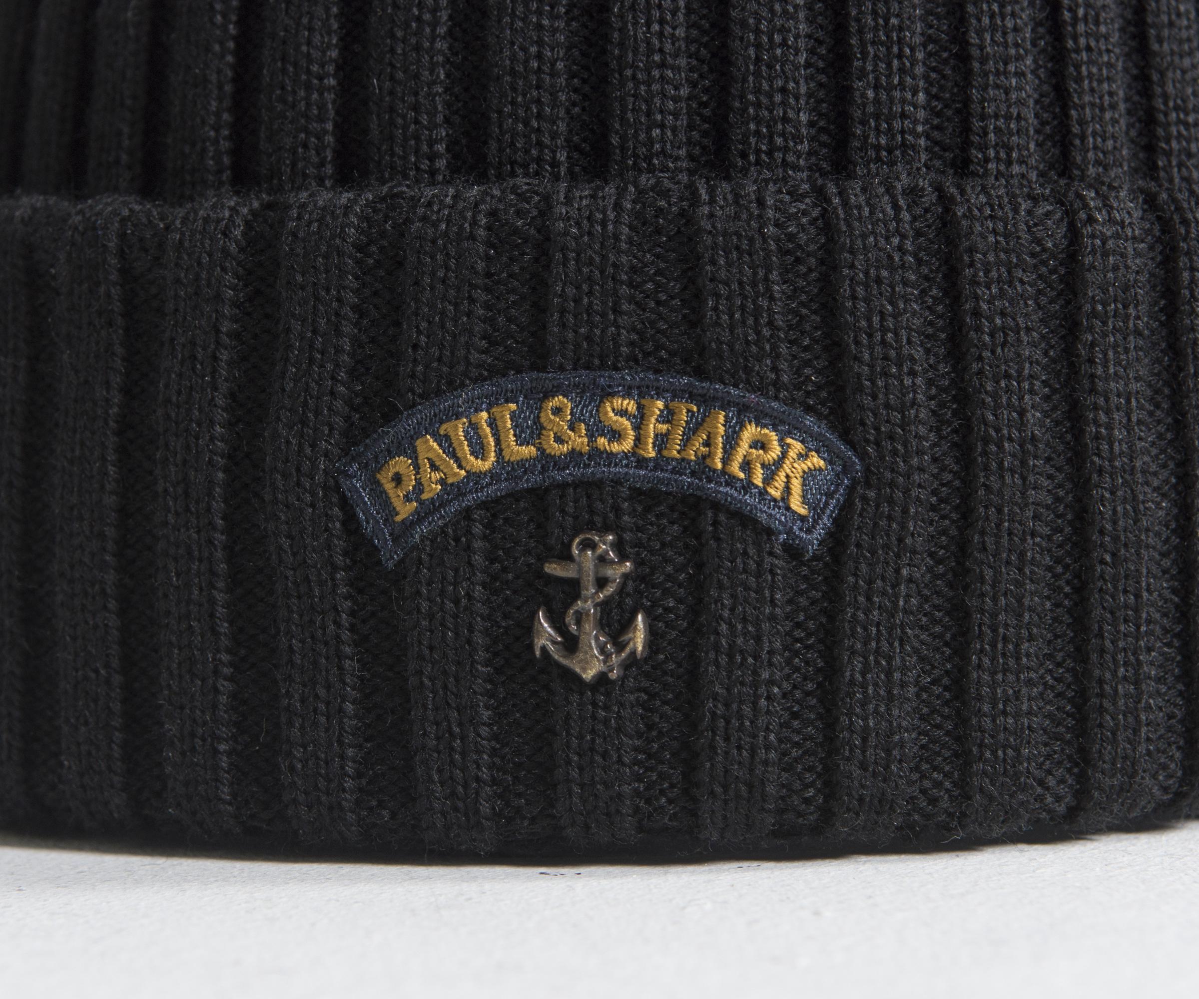 paul and shark anchor beanie