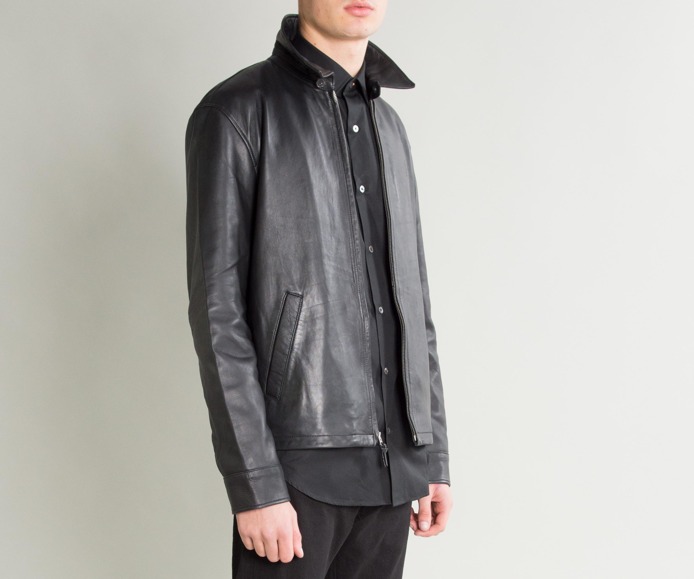 polo ralph lauren maxwell leather jacket