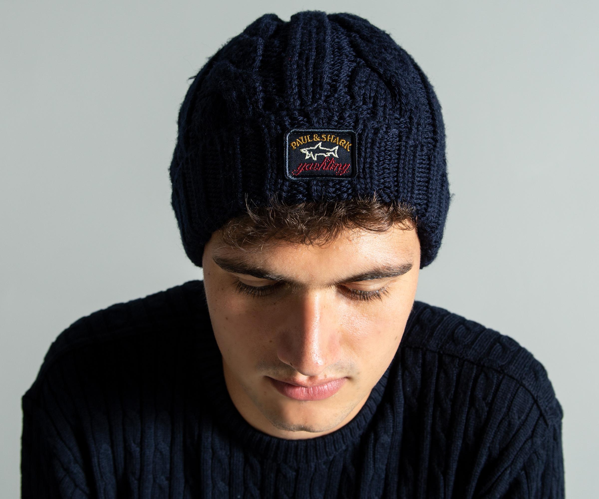 paul and shark wool hat